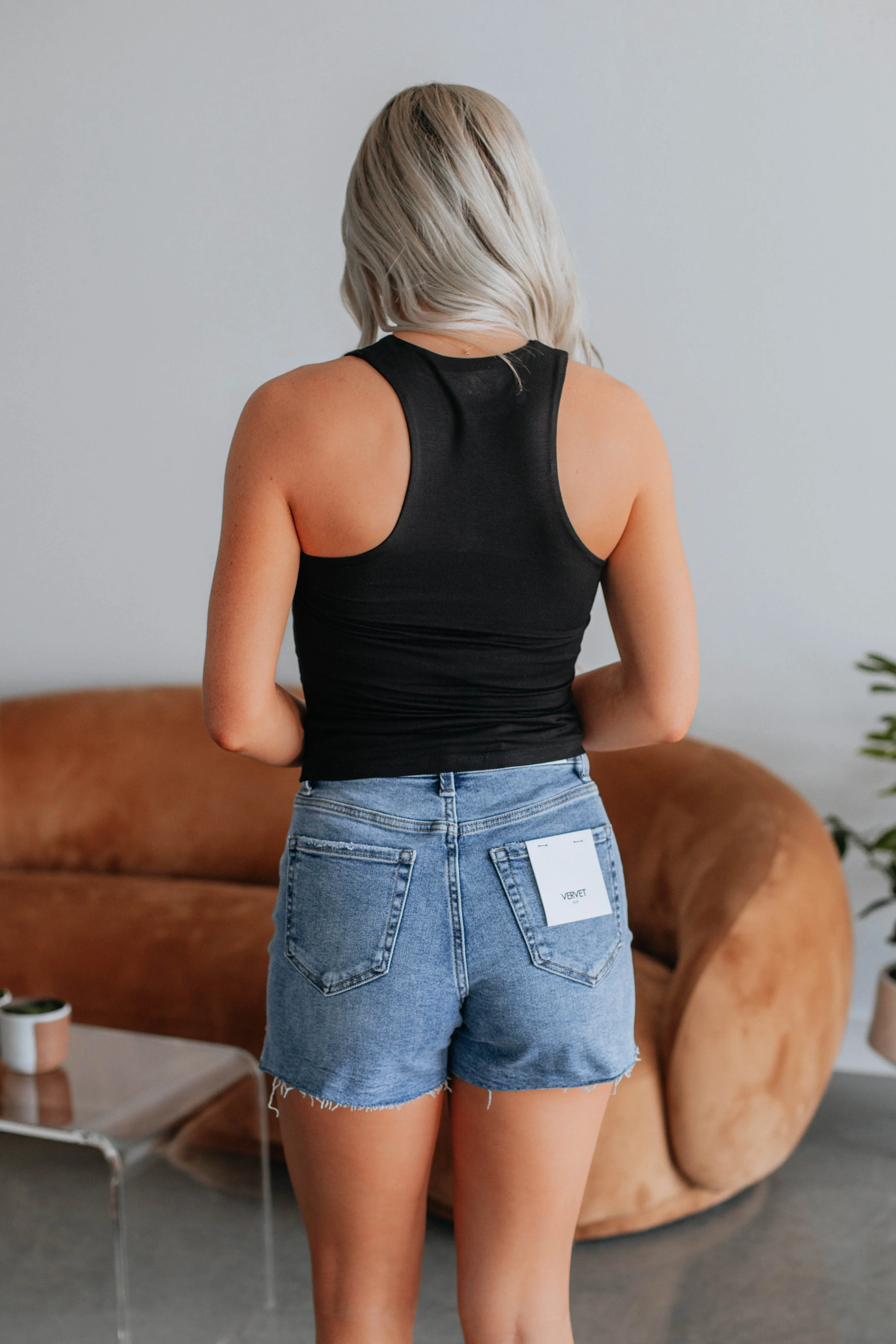 Eleia Basic Tank - Black sold by Wild Oak Boutique product image thumbnail 4