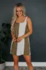 Quentin Mini Dress - Olive sold by Wild Oak Boutique