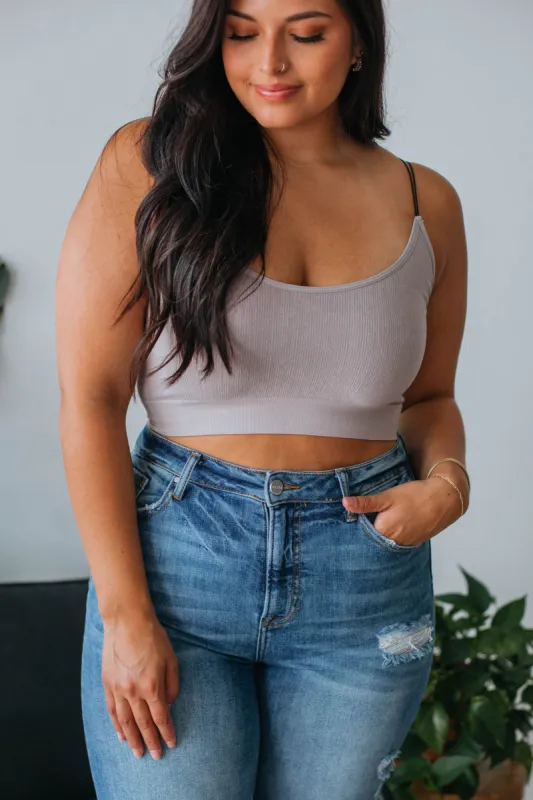 Alani Ribbed Brami - Latte sold by Wild Oak Boutique