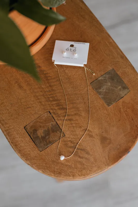 Elsa Necklace Set - Gold sold by Wild Oak Boutique