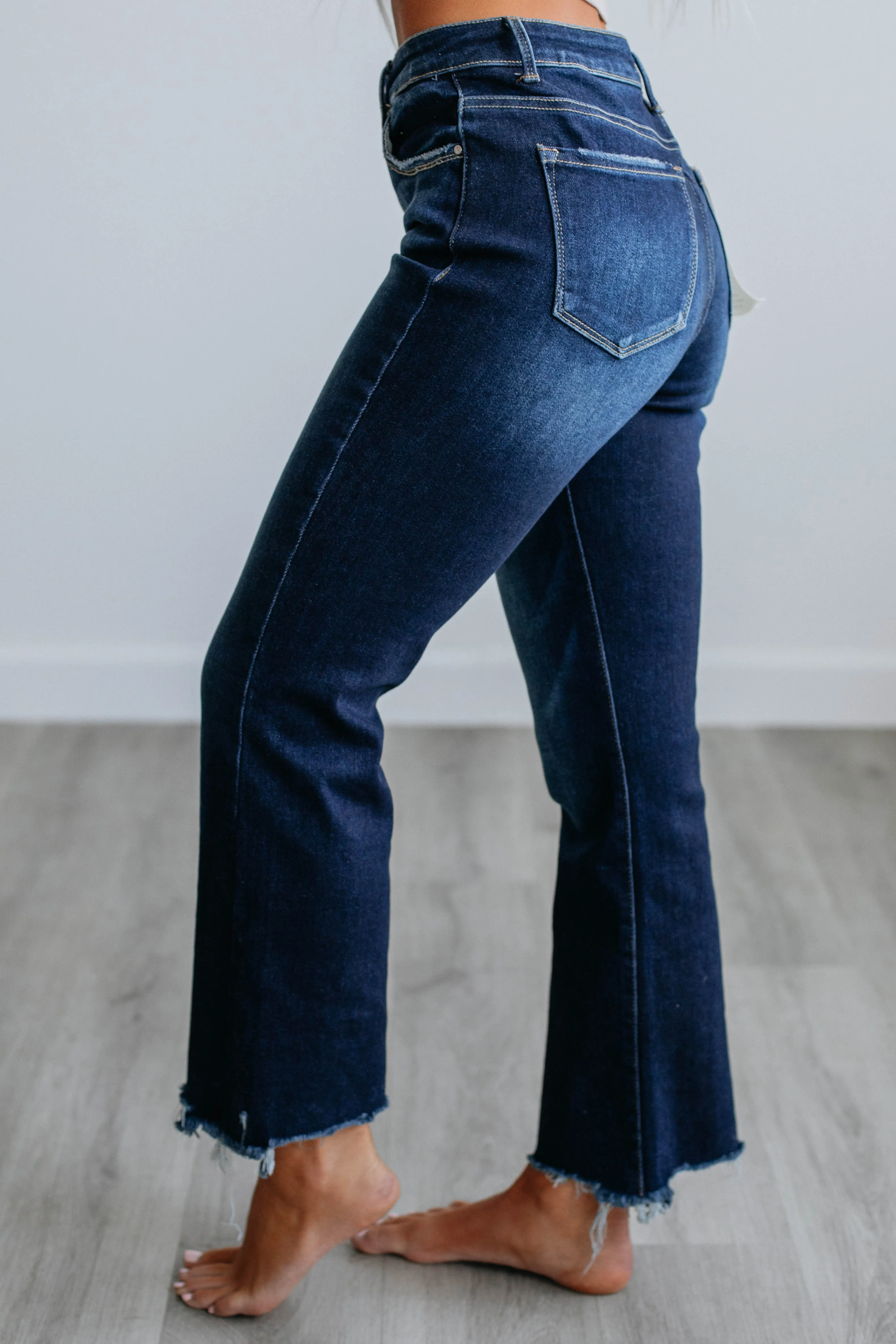 Kennedy Risen Jeans - Dark Wash sold by Wild Oak Boutique product image thumbnail 4
