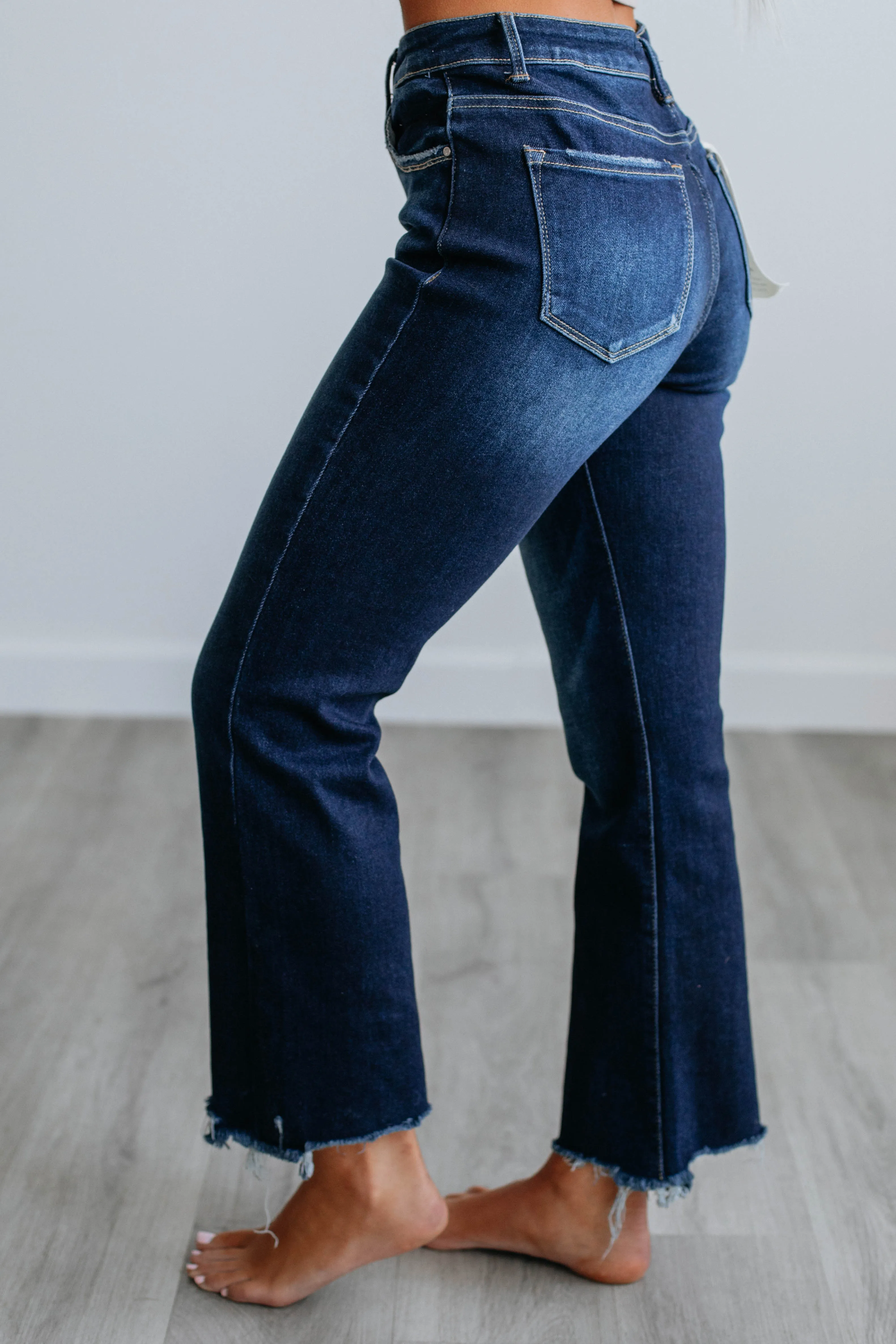 Kennedy Risen Jeans - Dark Wash sold by Wild Oak Boutique product image thumbnail 2