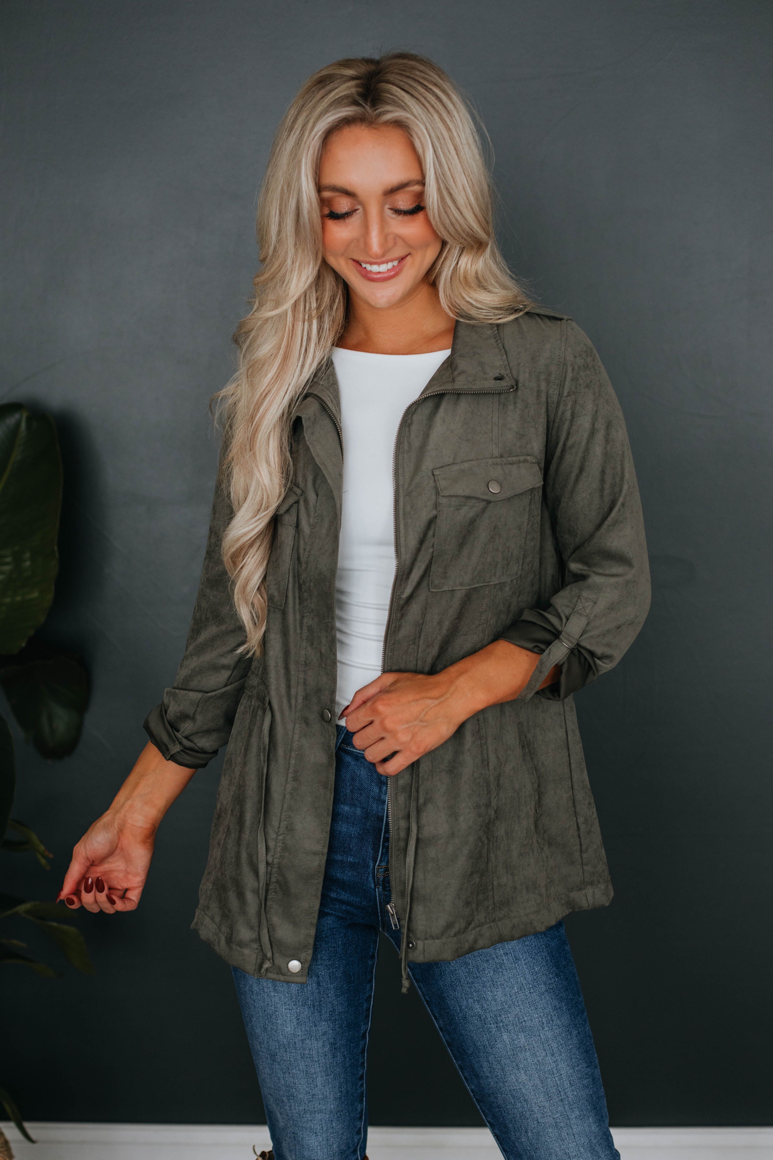 Talon Utility Jacket sold by Wild Oak Boutique