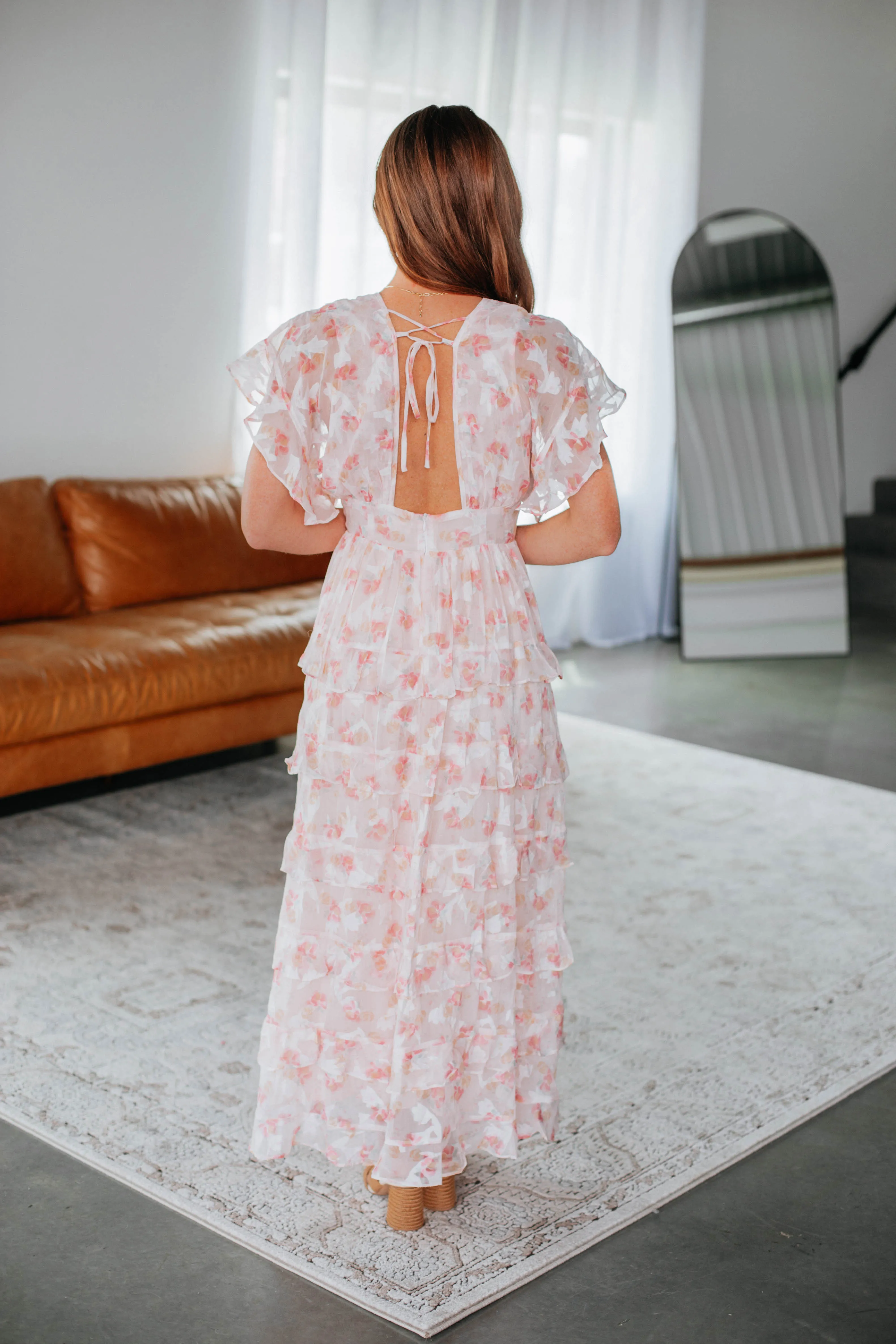 Daphnie Maxi Dress - Blush sold by Wild Oak Boutique product image thumbnail 3