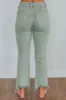 Neona Risen Jeans - Olive sold by Wild Oak Boutique
