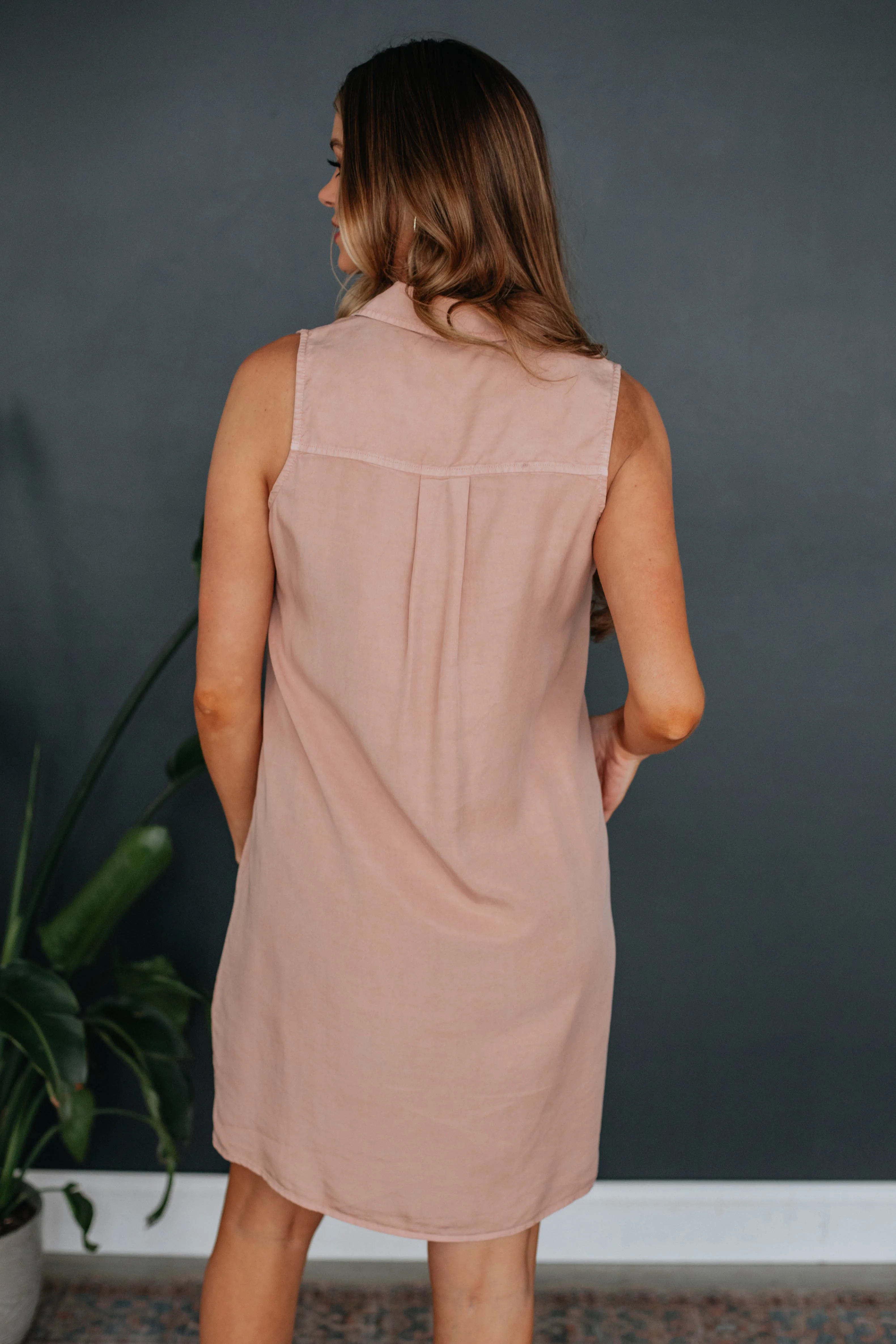 Robin Dress - Dusty Peach sold by Wild Oak Boutique product image thumbnail 3