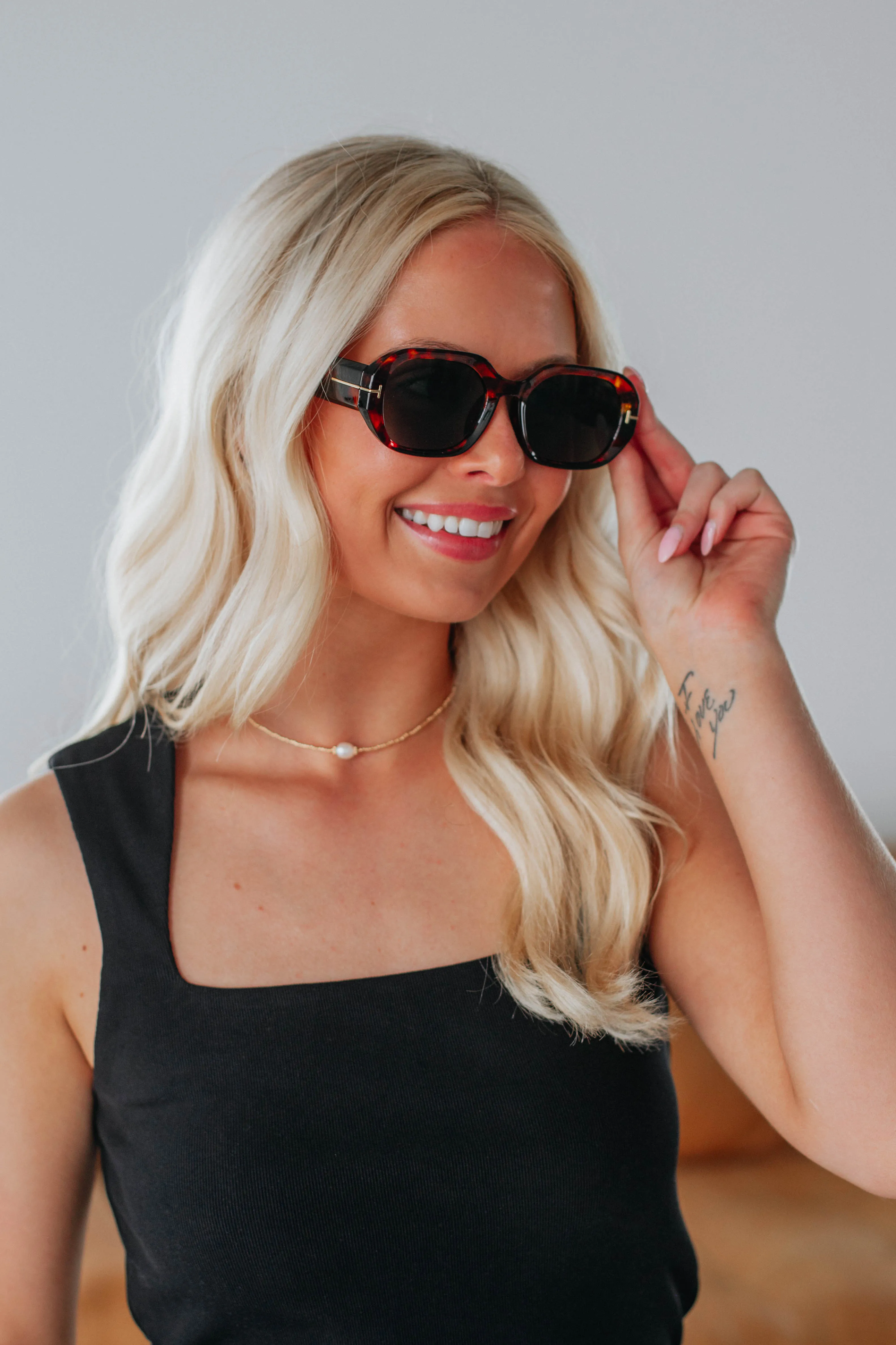 Bright Future Sunglasses - Tortoise sold by Wild Oak Boutique product image thumbnail 4