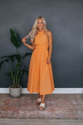 Cindy Midi Dress sold by Wild Oak Boutique