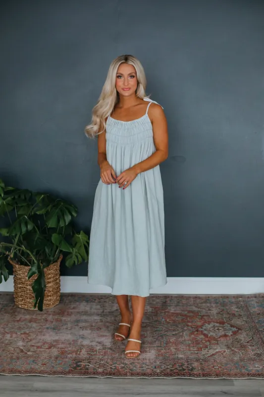 Faith Textured Dress sold by Wild Oak Boutique