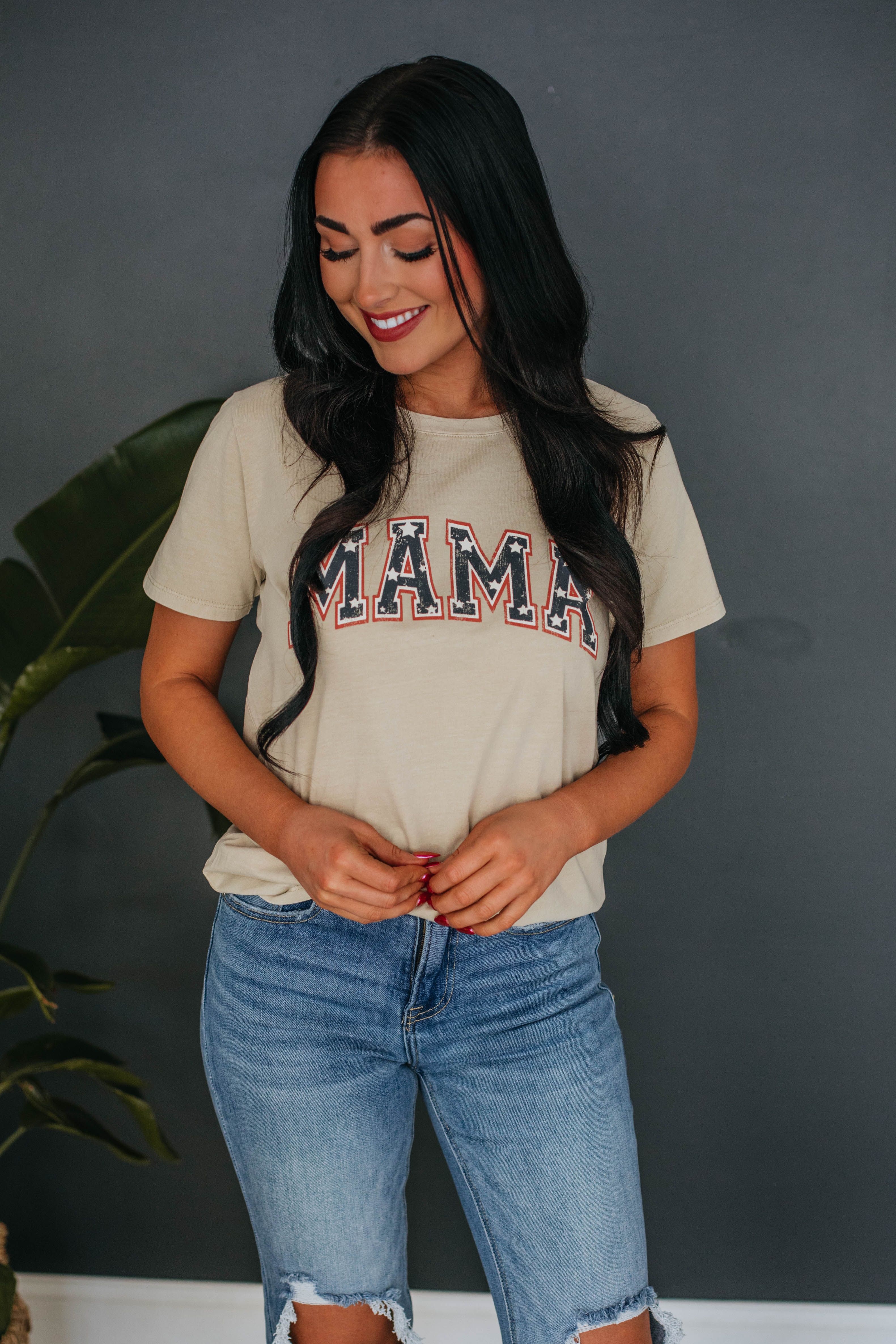 Mama Graphic Tee sold by Wild Oak Boutique product image thumbnail 4