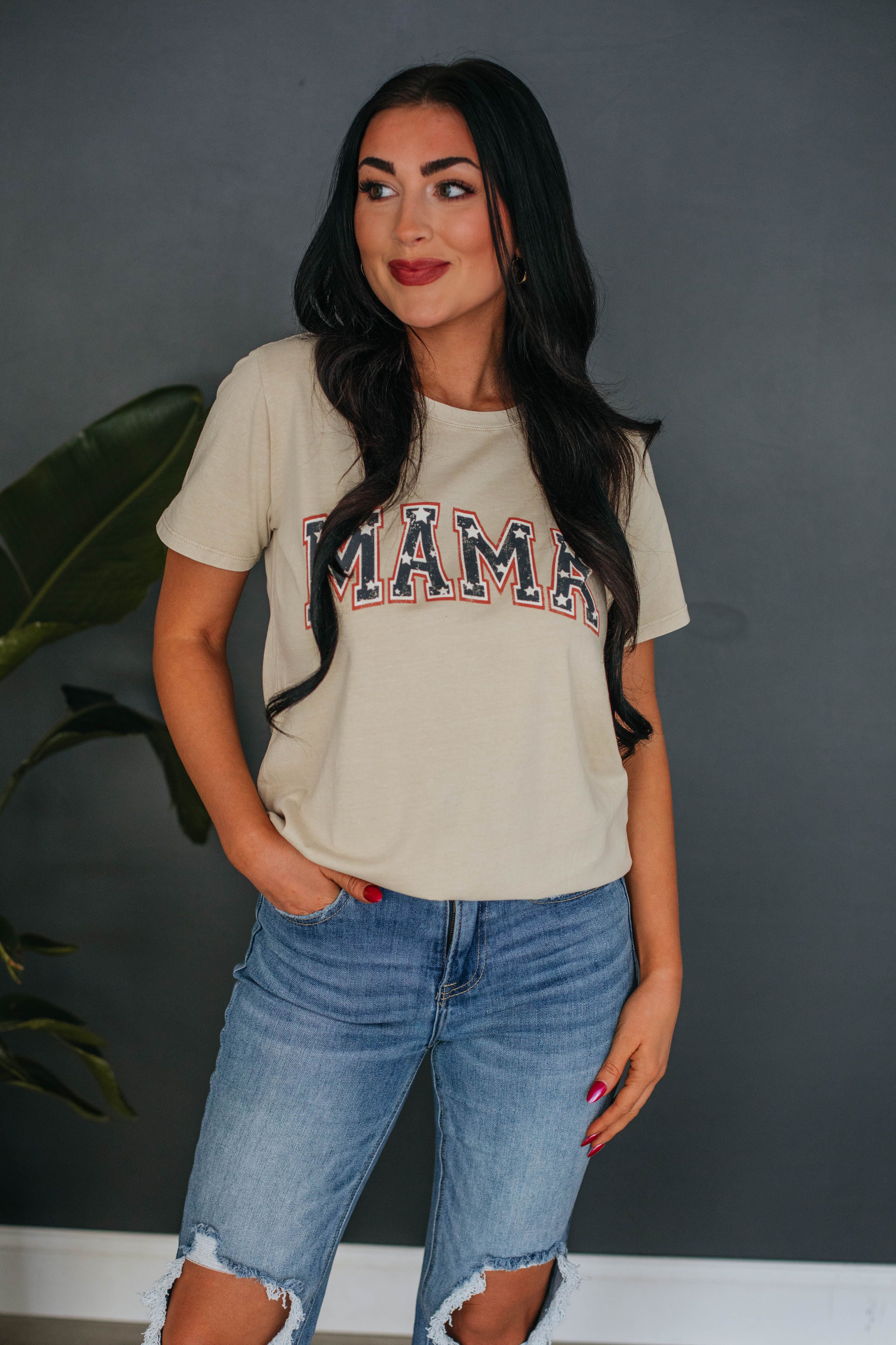Mama Graphic Tee sold by Wild Oak Boutique