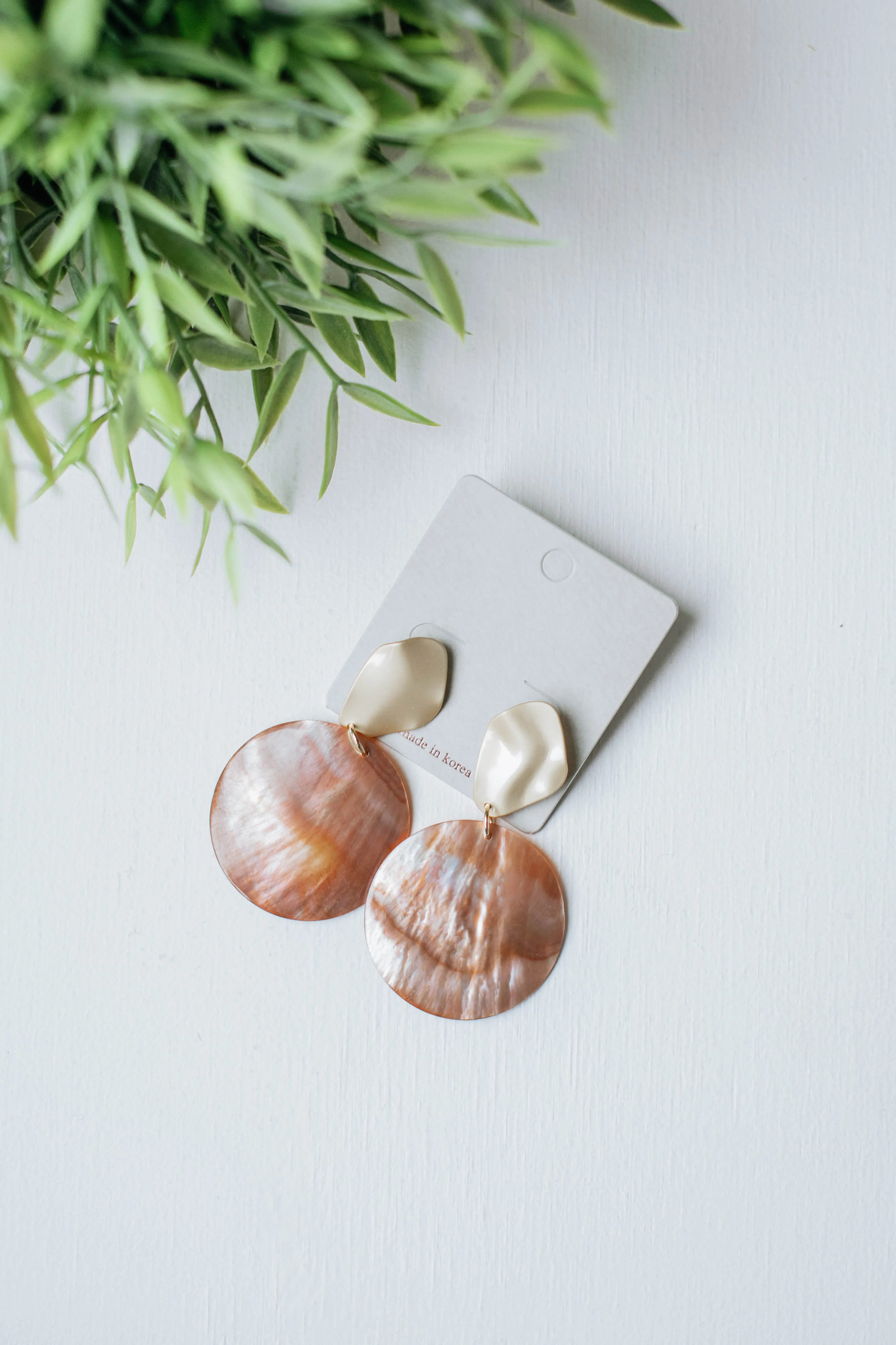 Meilani Earrings - Dark Mauve sold by Wild Oak Boutique product image thumbnail 3