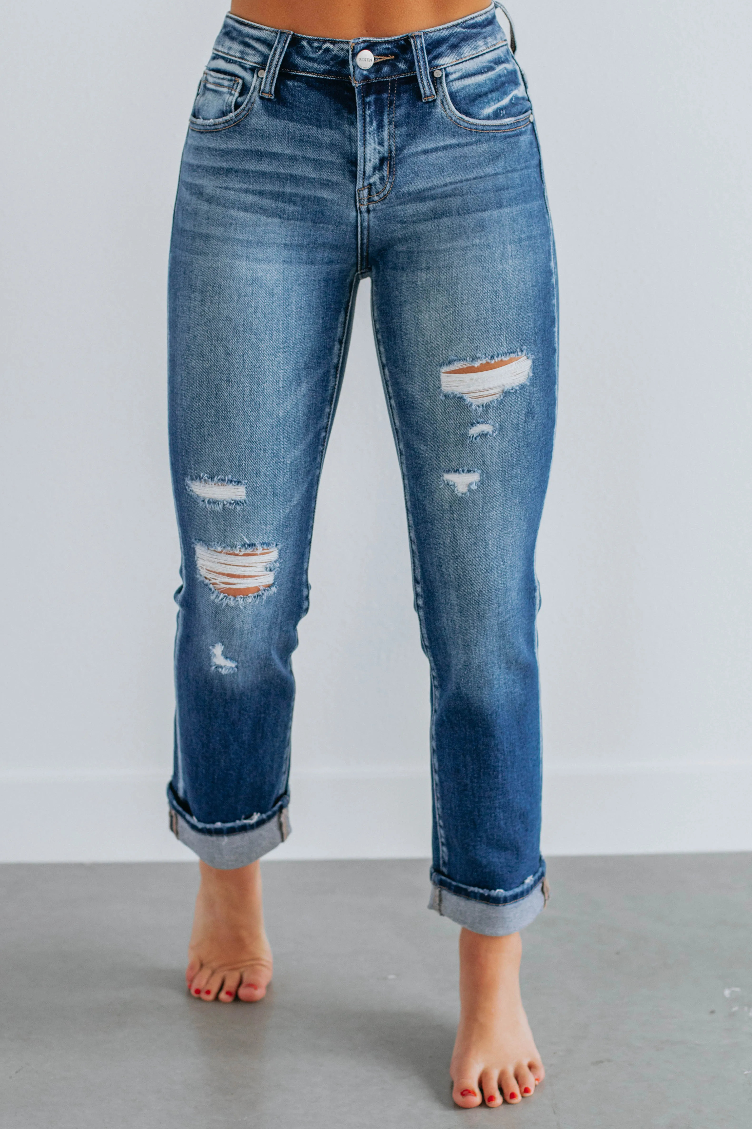 Reanne Risen Jeans sold by Wild Oak Boutique