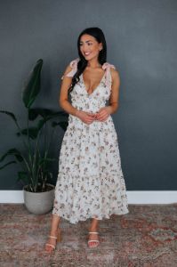Magnolia Floral Dress sold by Wild Oak Boutique