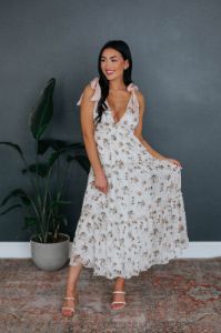 Magnolia Floral Dress sold by Wild Oak Boutique
