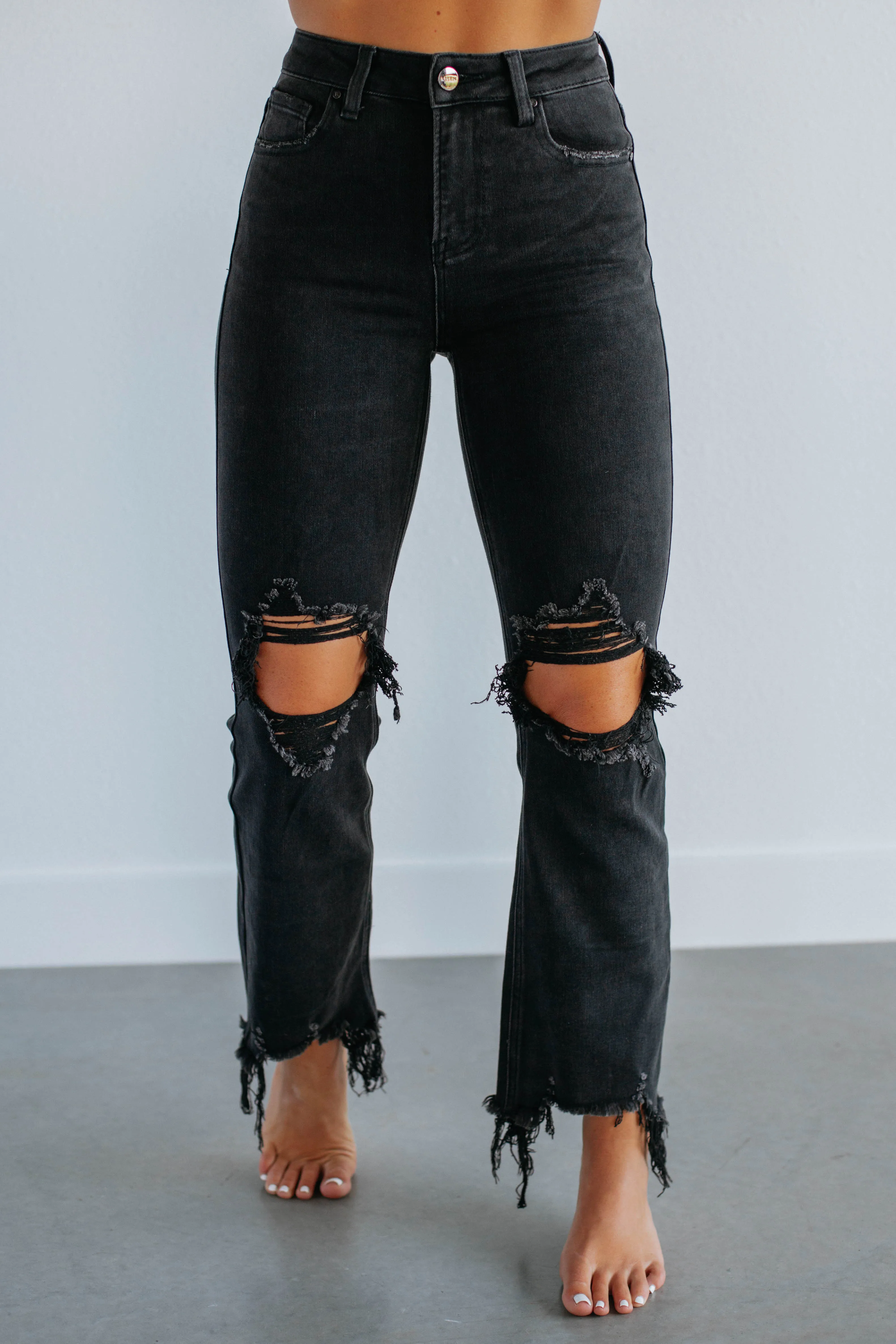 Rudy Risen Jeans - Vintage Black sold by Wild Oak Boutique