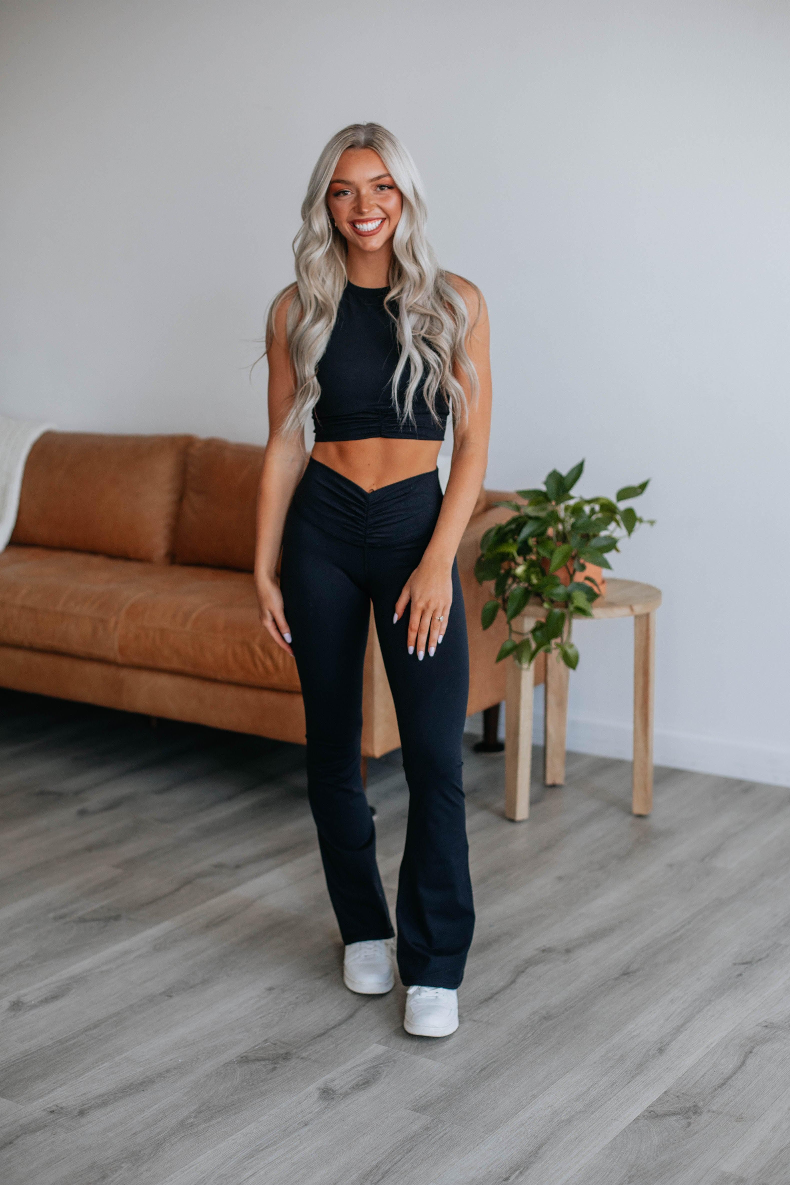 Tamryn Yoga Pants sold by Wild Oak Boutique product image thumbnail 2