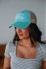 Salty Beach Baseball Cap - Mint sold by Wild Oak Boutique