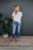 Otto Oversized Tee - Ivory sold by Wild Oak Boutique