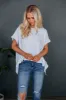 Otto Oversized Tee - Ivory sold by Wild Oak Boutique