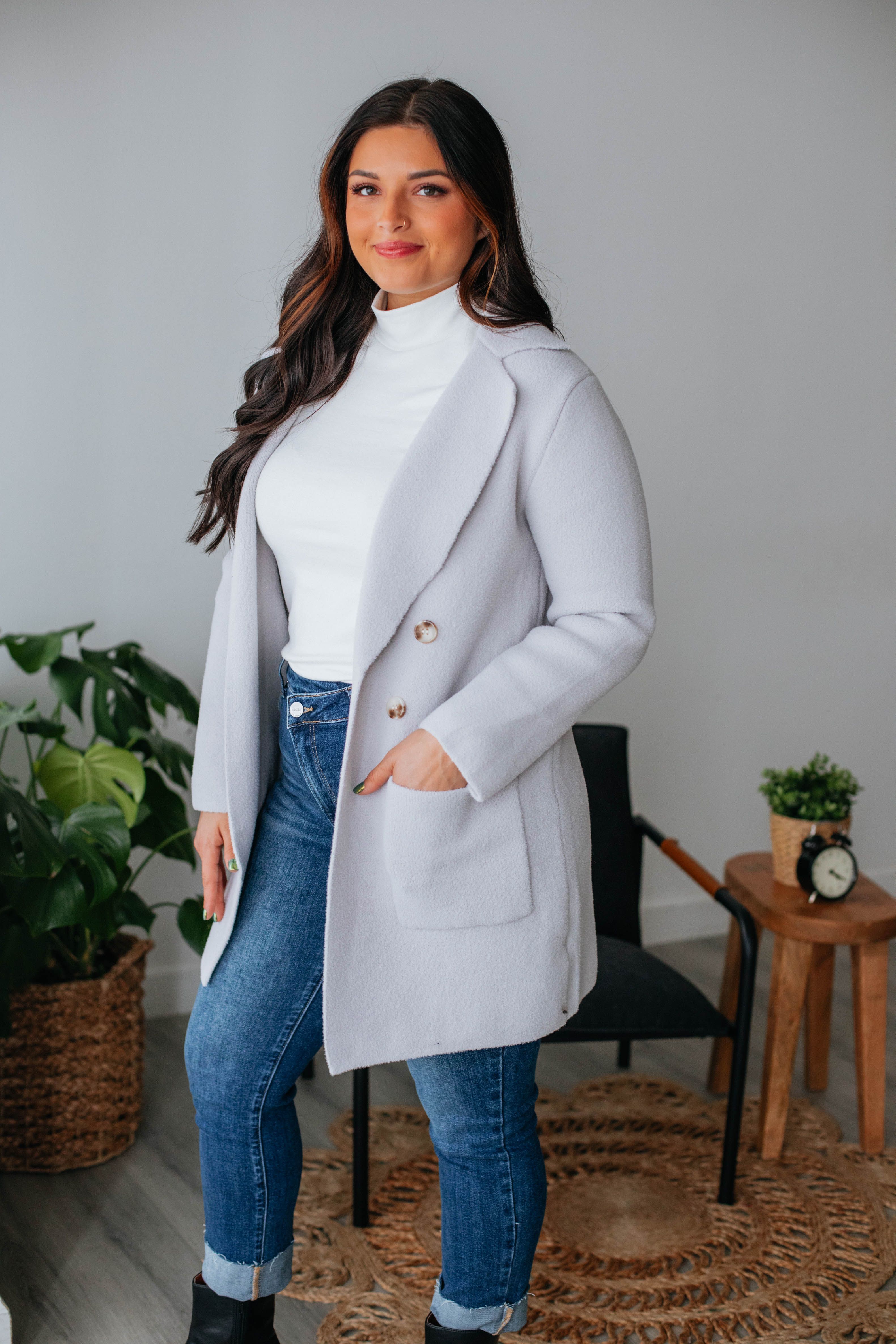 Inez Knit Coatigan sold by Wild Oak Boutique product image thumbnail 2