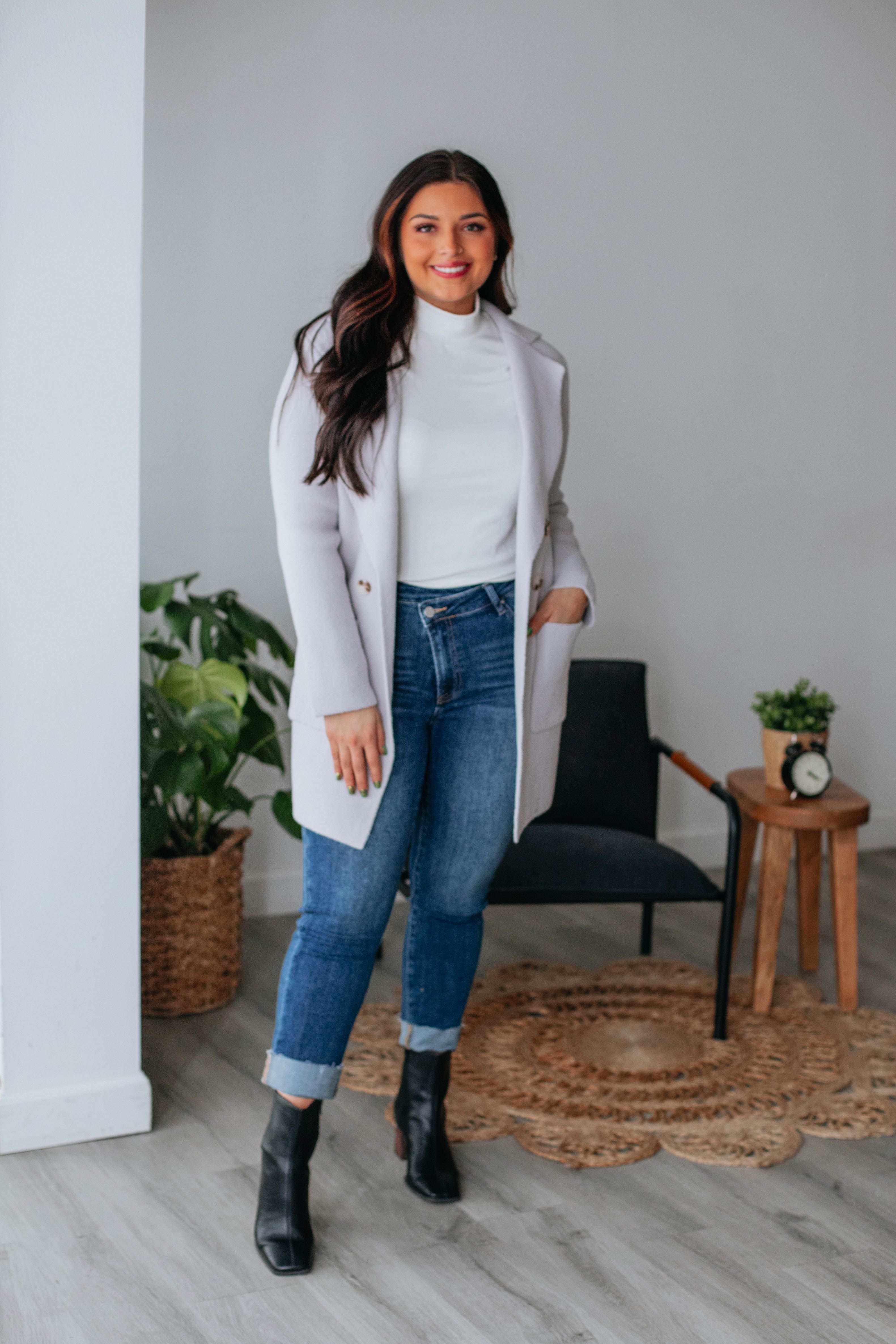 Inez Knit Coatigan sold by Wild Oak Boutique product image thumbnail 3