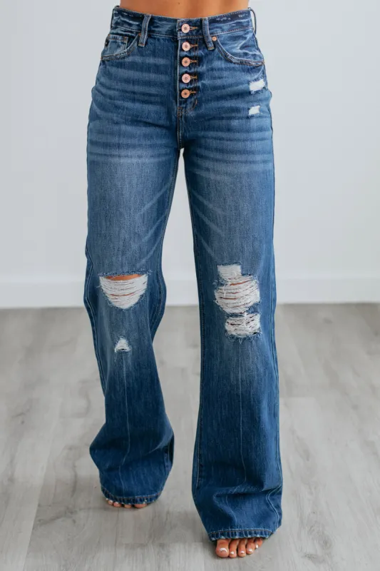 Isabelle KanCan Jeans - Dark Wash sold by Wild Oak Boutique