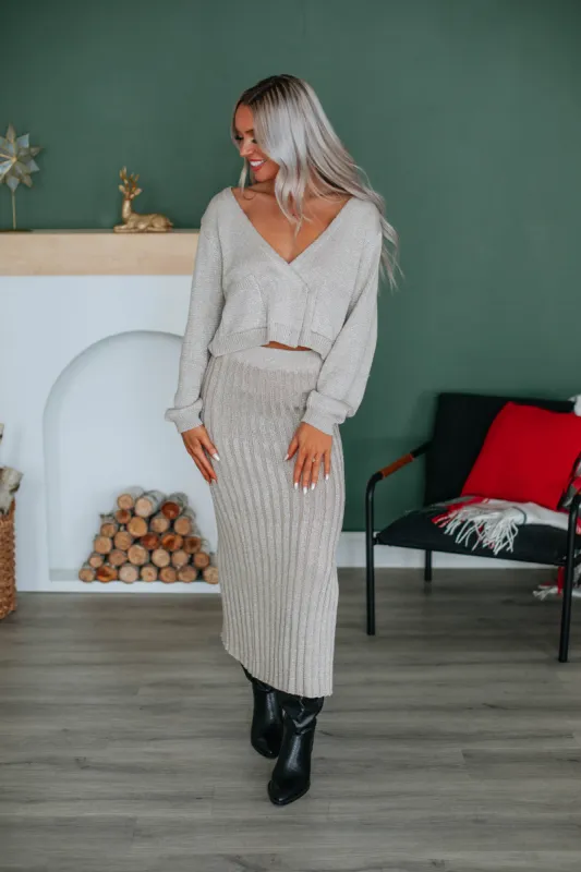 Saldana Midi Skirt sold by Wild Oak Boutique