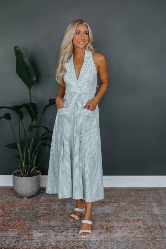 Aiden Midi Dress sold by Wild Oak Boutique