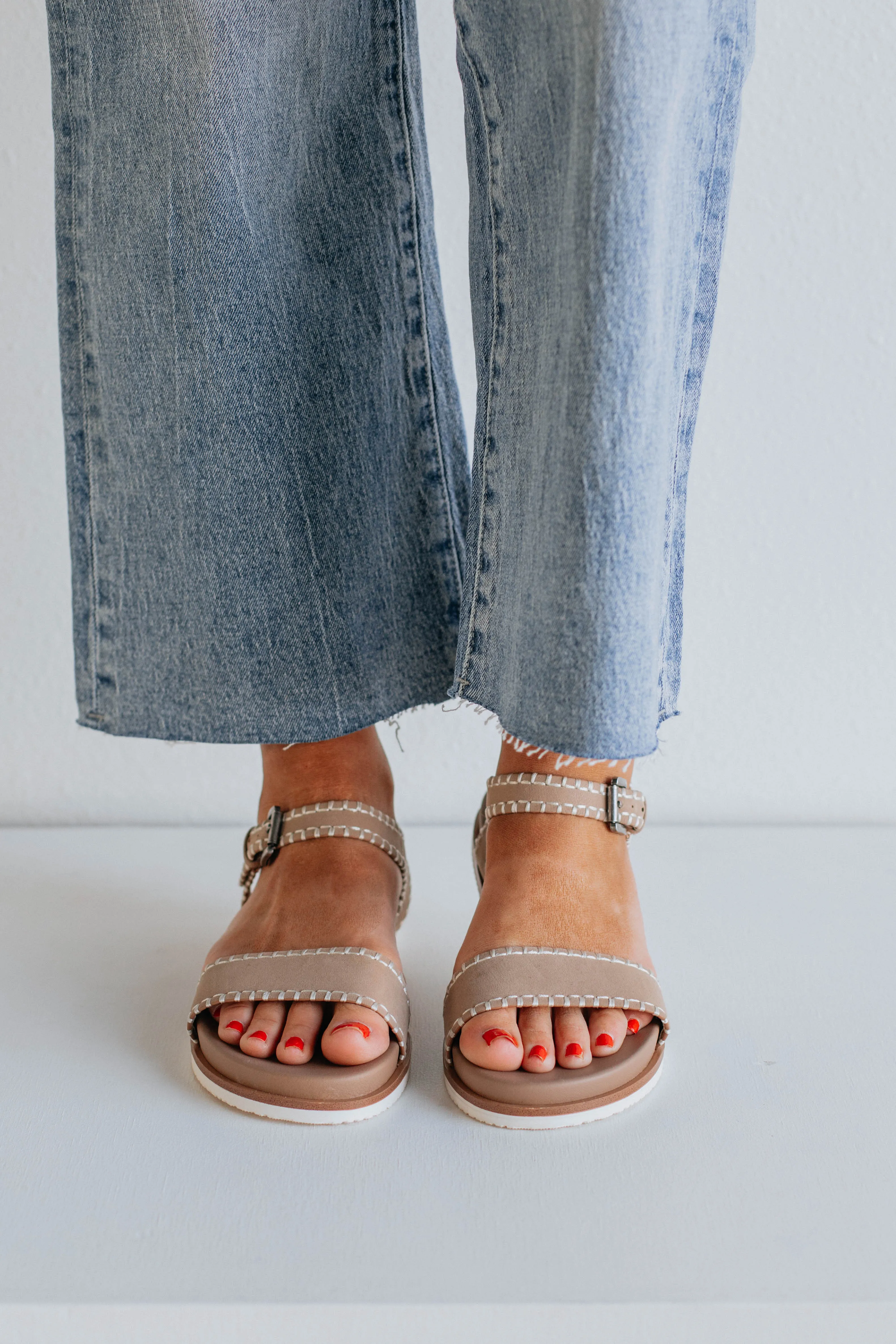 Chasing Summer Sandals - Mocha sold by Wild Oak Boutique product image thumbnail 3
