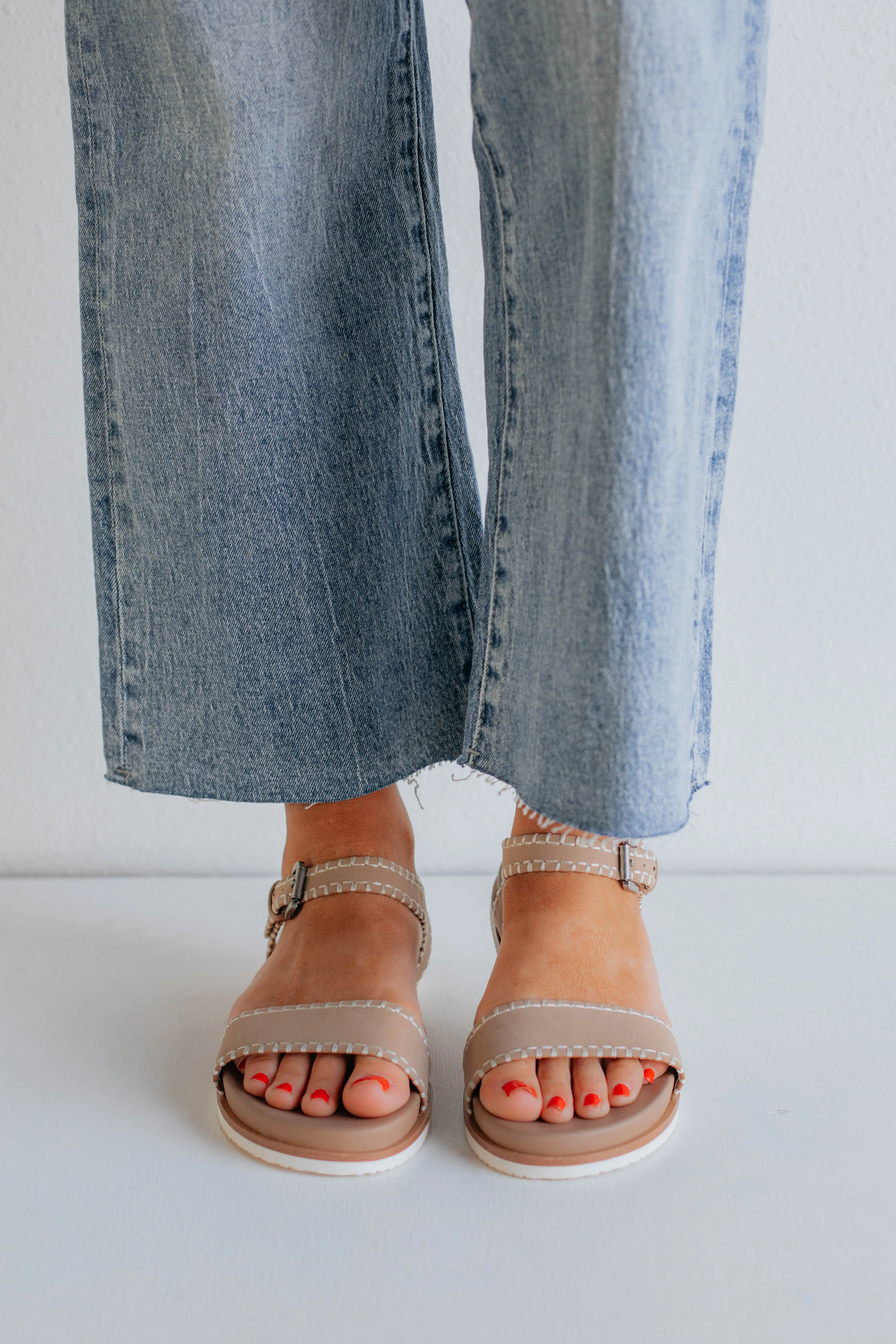 Chasing Summer Sandals - Mocha sold by Wild Oak Boutique product image thumbnail 5