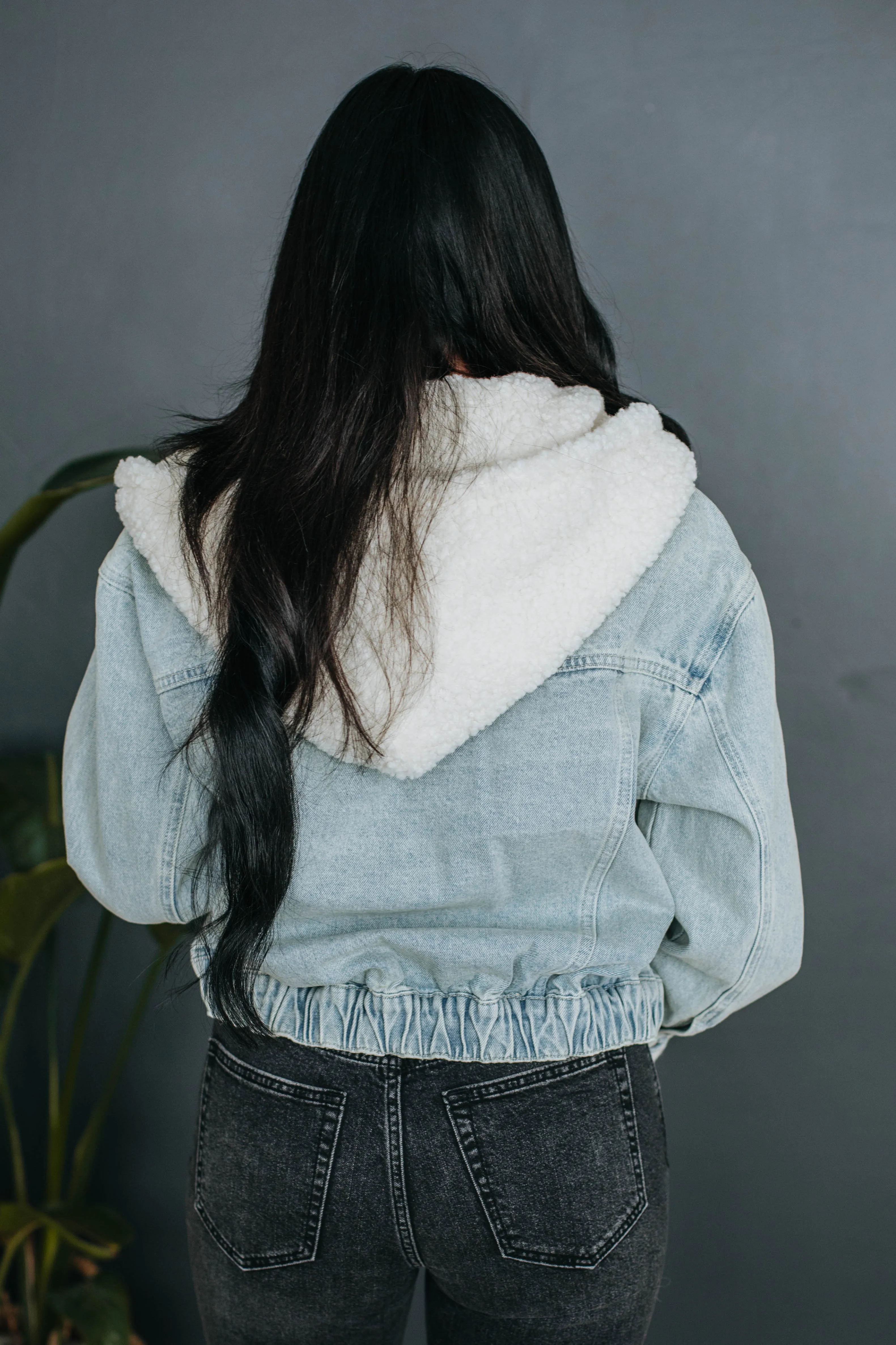 Becca Denim Jacket - Light Wash sold by Wild Oak Boutique product image thumbnail 4