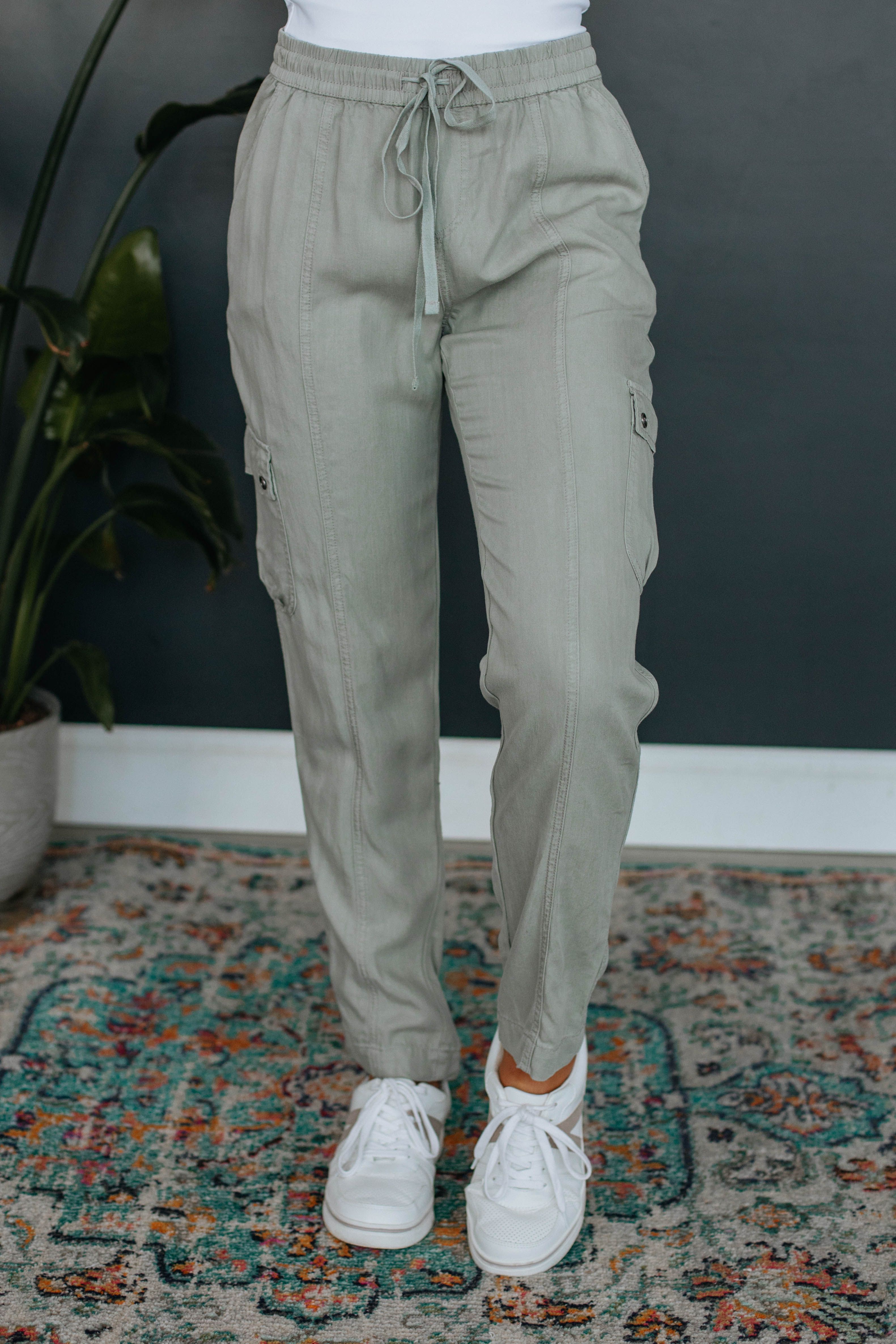 Sailor Cargo Pants - Artichoke sold by Wild Oak Boutique product image thumbnail 4