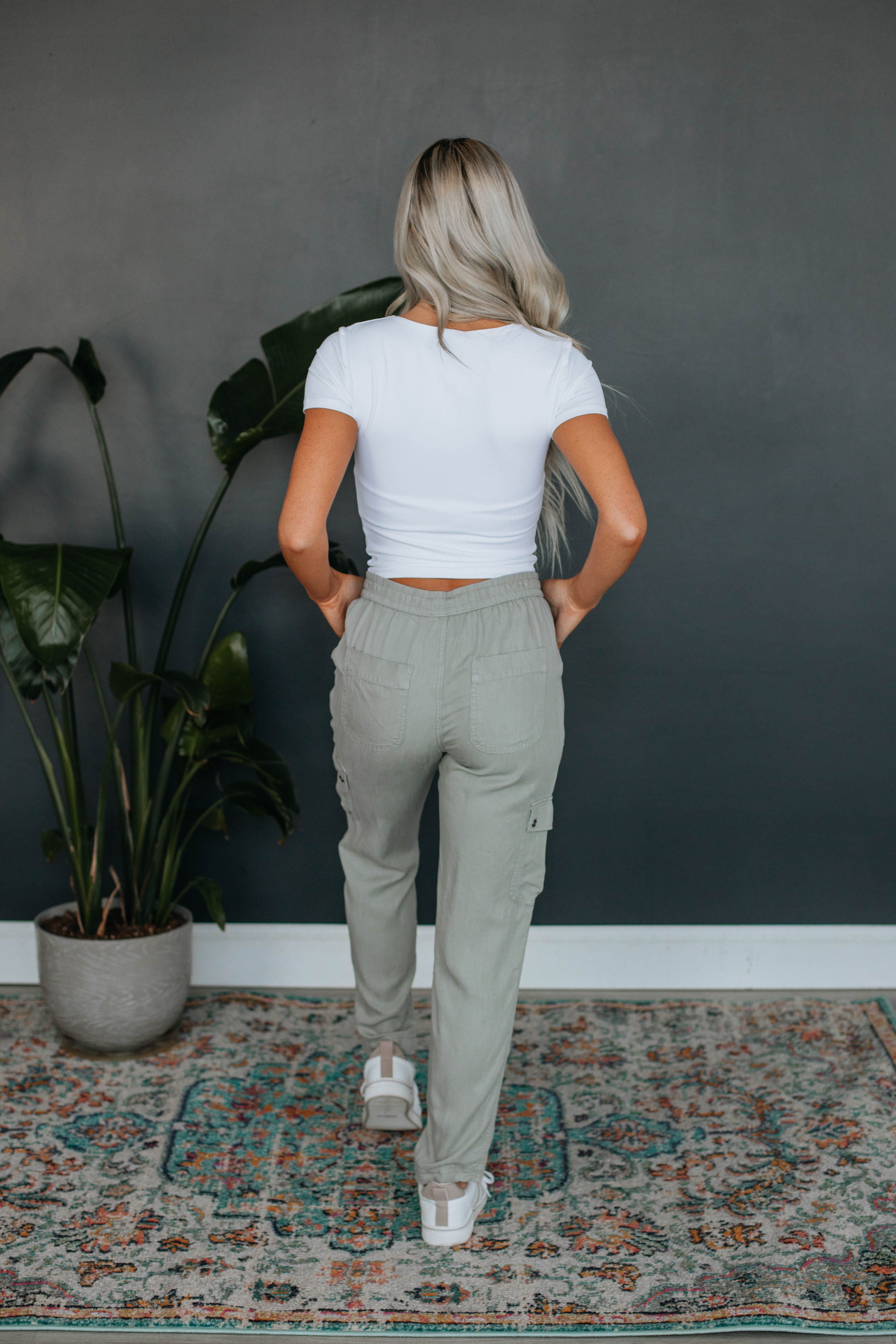 Sailor Cargo Pants - Artichoke sold by Wild Oak Boutique product image thumbnail 5