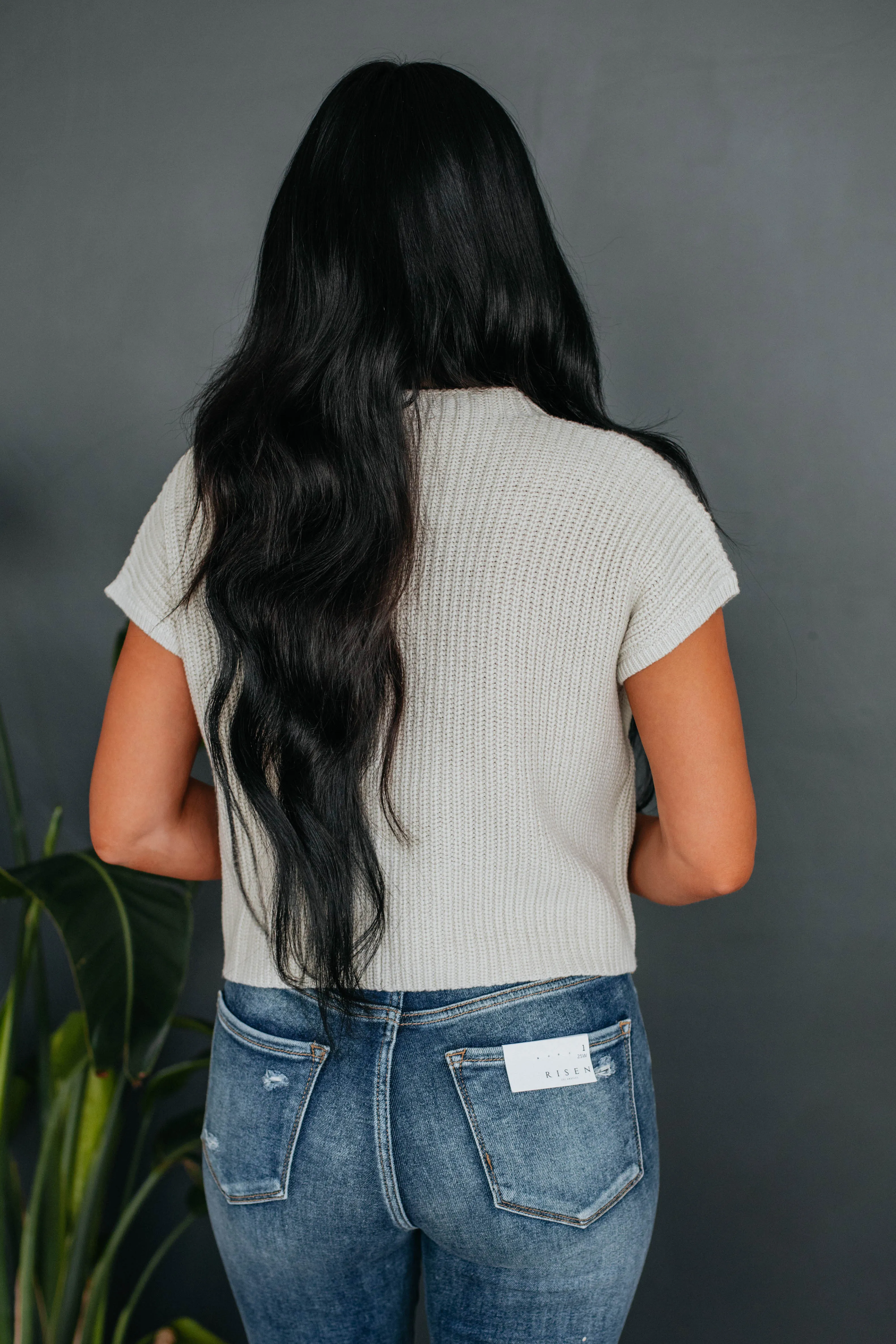 Artis Knit Top - Stone sold by Wild Oak Boutique product image thumbnail 5