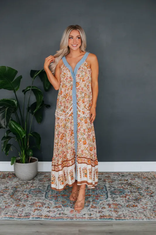 Ambria Maxi Dress sold by Wild Oak Boutique