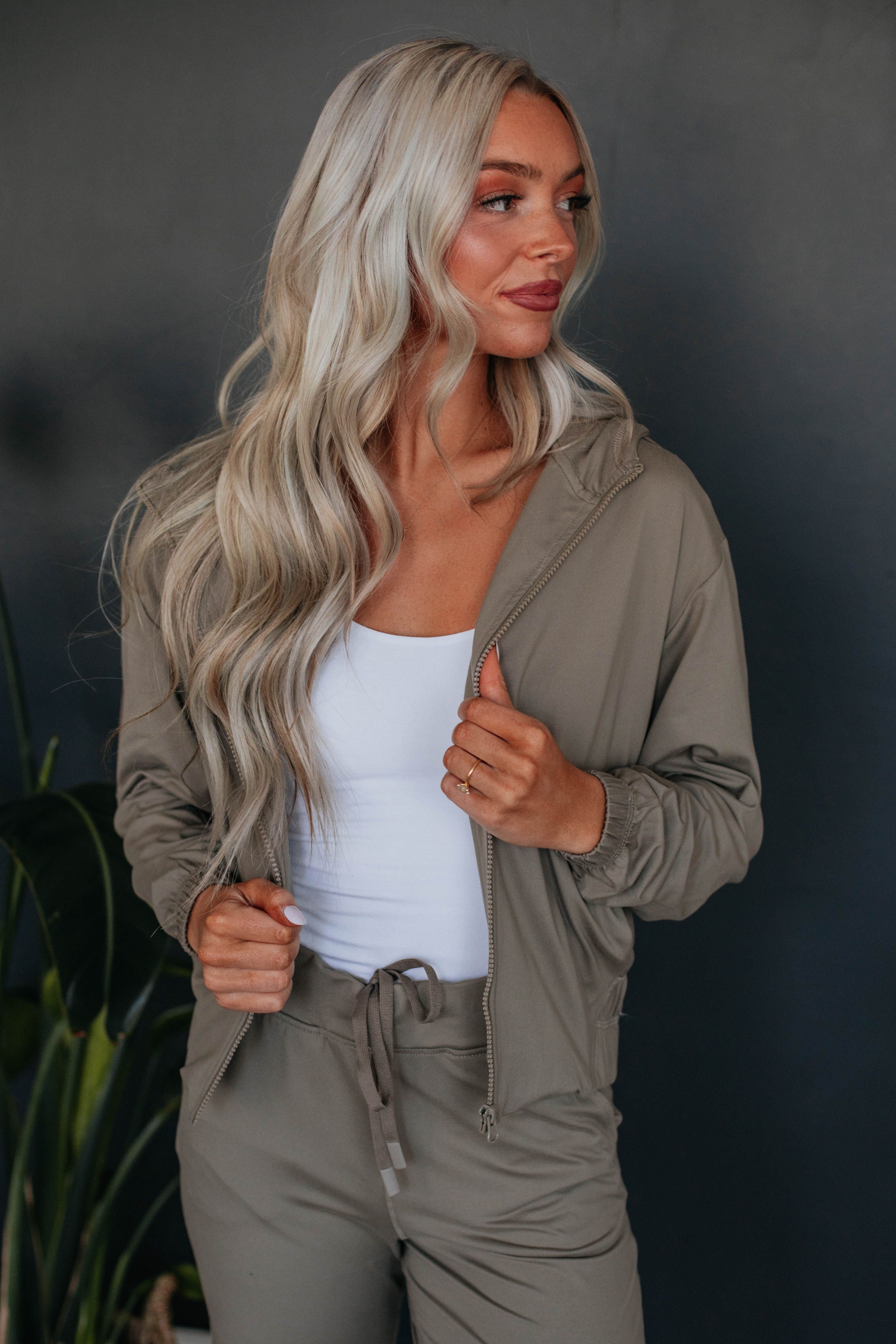 Lynnea Zip-Up Jacket sold by Wild Oak Boutique product image thumbnail 4