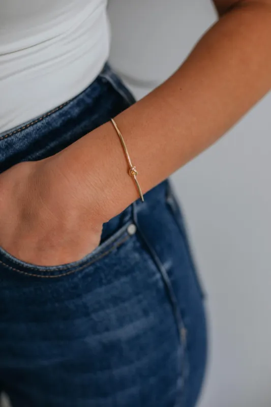 Caiti Cuff Bracelet - Gold sold by Wild Oak Boutique