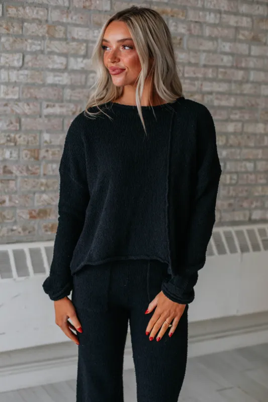 Higgens Sweater - Black sold by Wild Oak Boutique