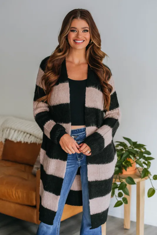 Zia Striped Cardigan sold by Wild Oak Boutique