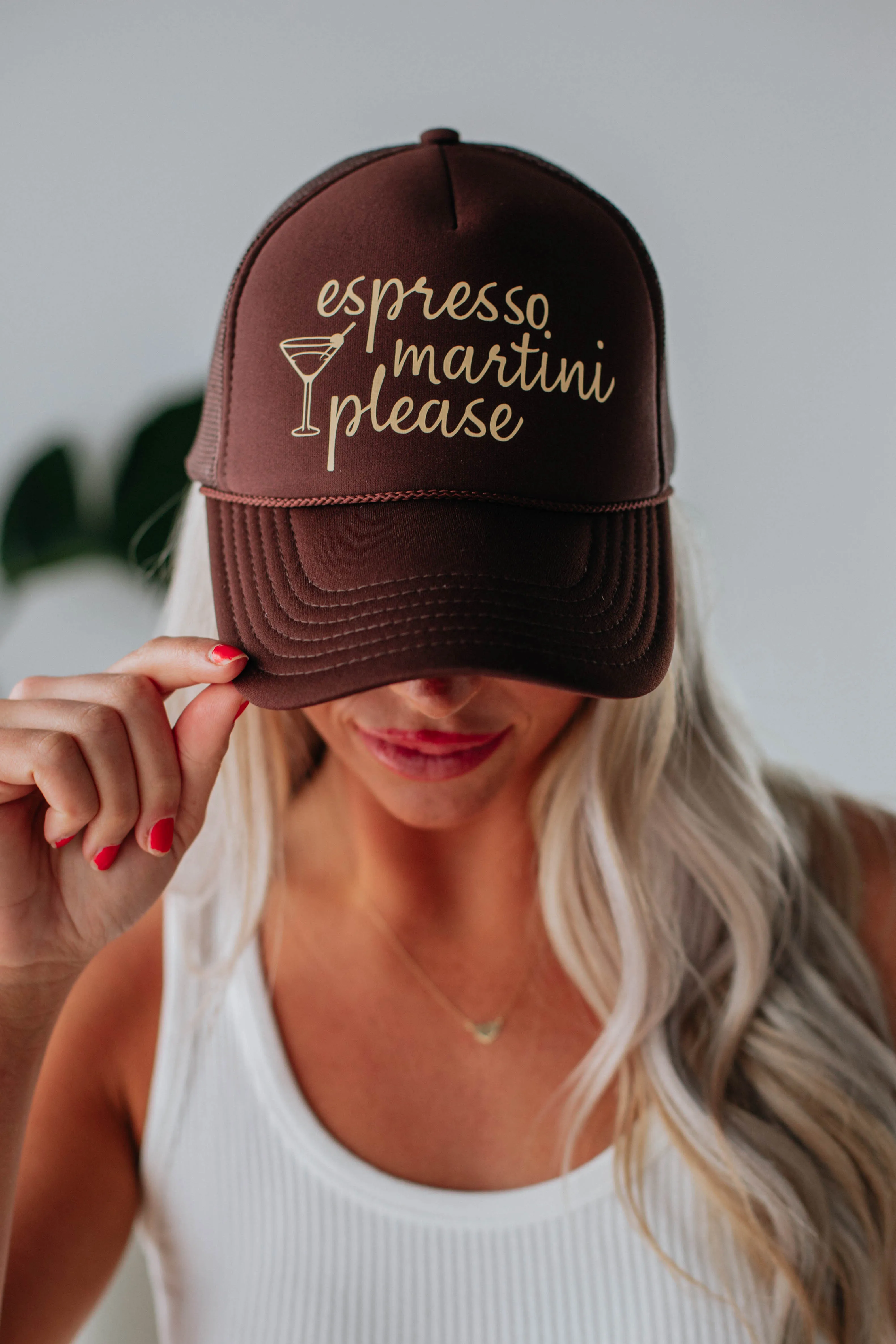 Espresso Martini Trucker Hat sold by Wild Oak Boutique