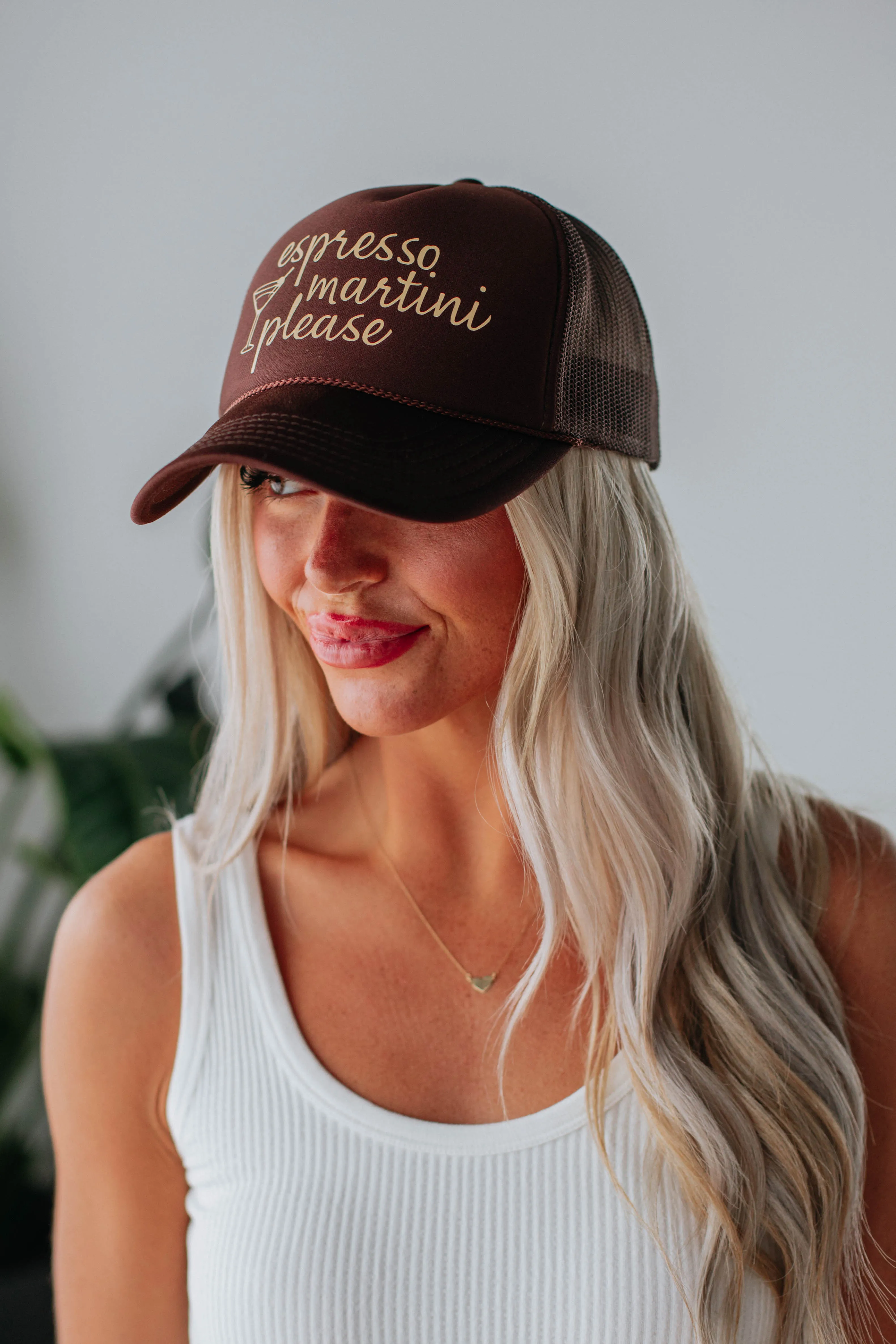 Espresso Martini Trucker Hat sold by Wild Oak Boutique product image thumbnail 3