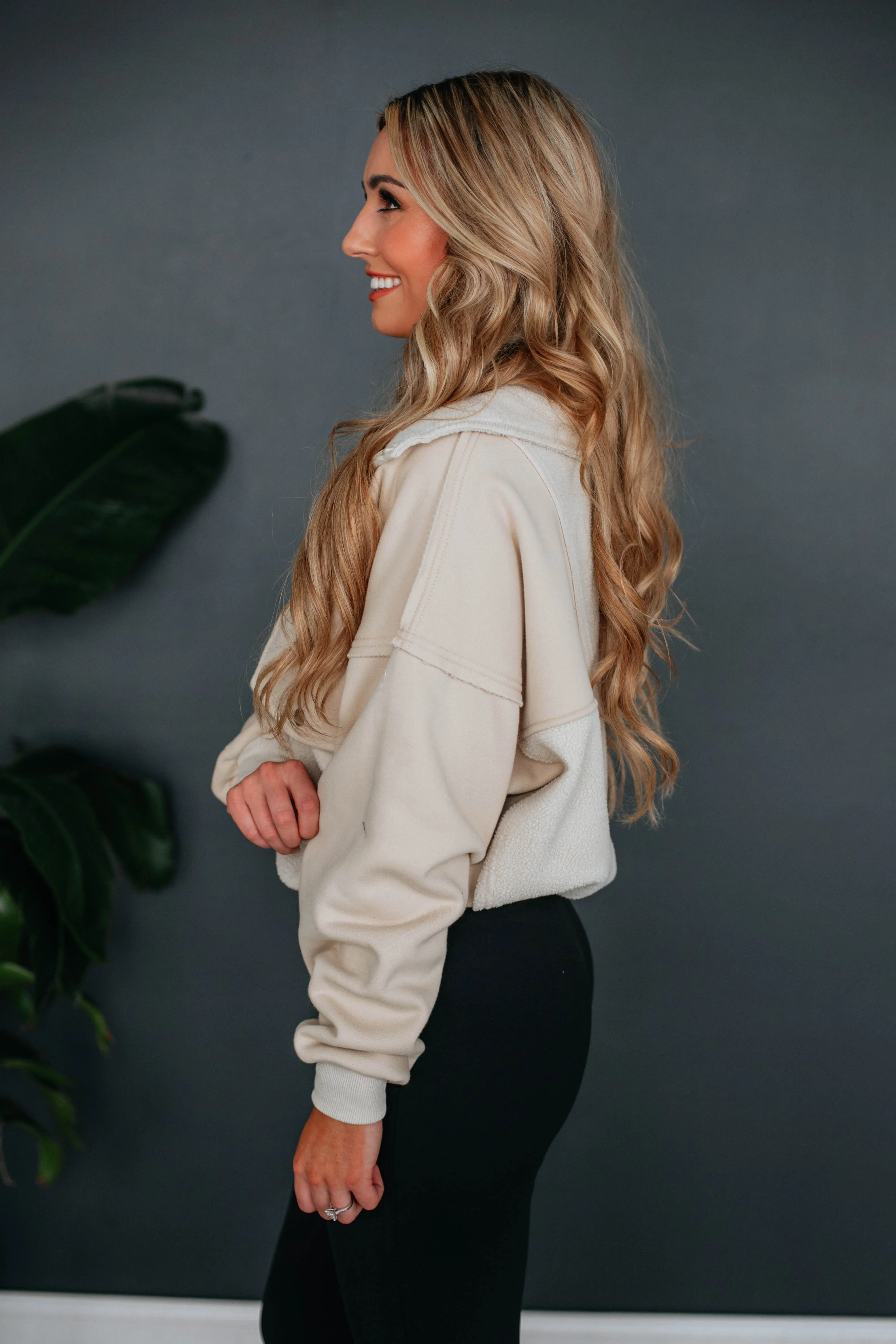 Livia Pullover - Natural sold by Wild Oak Boutique product image thumbnail 3