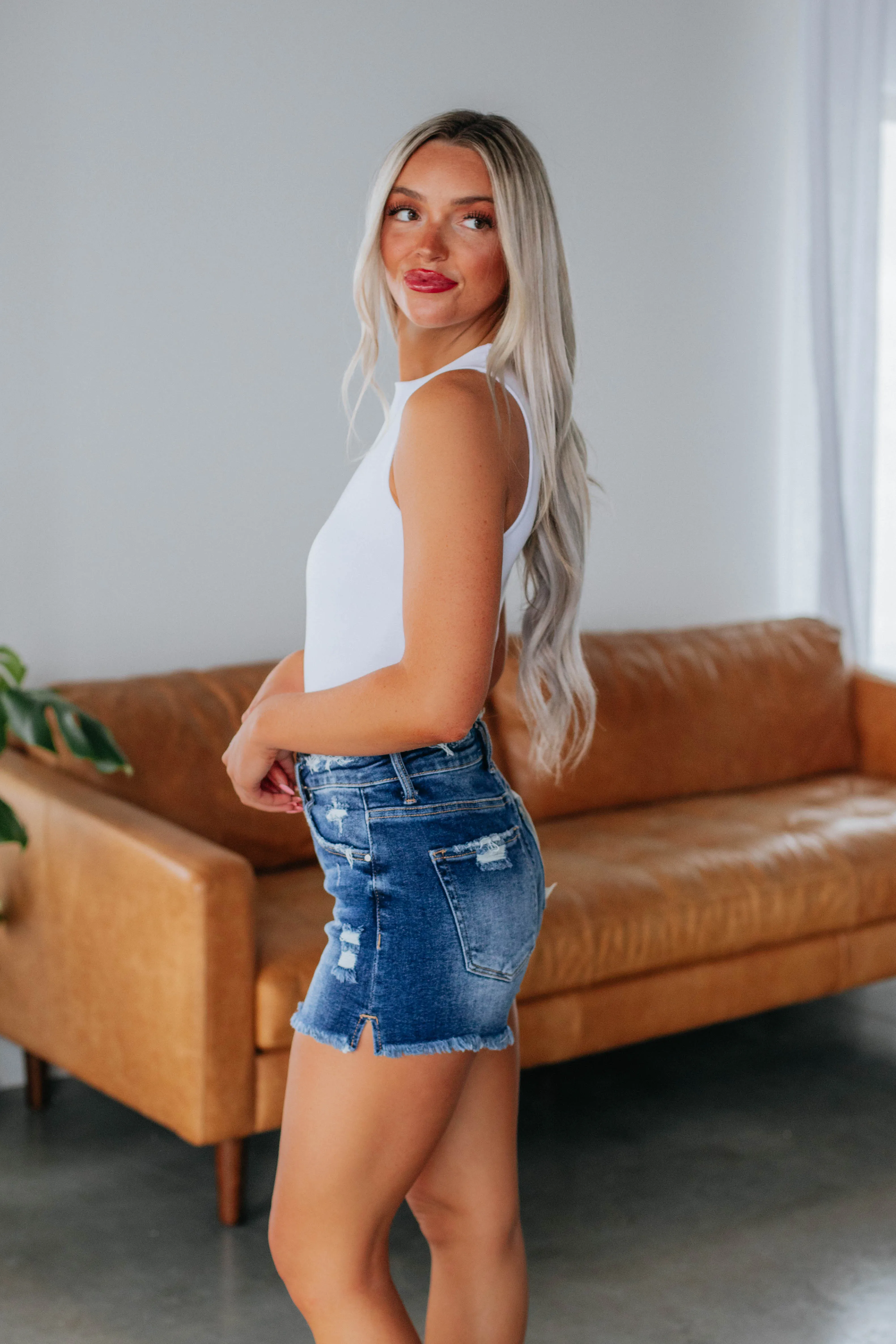 Corinna Basic Bodysuit - Ivory sold by Wild Oak Boutique product image thumbnail 2