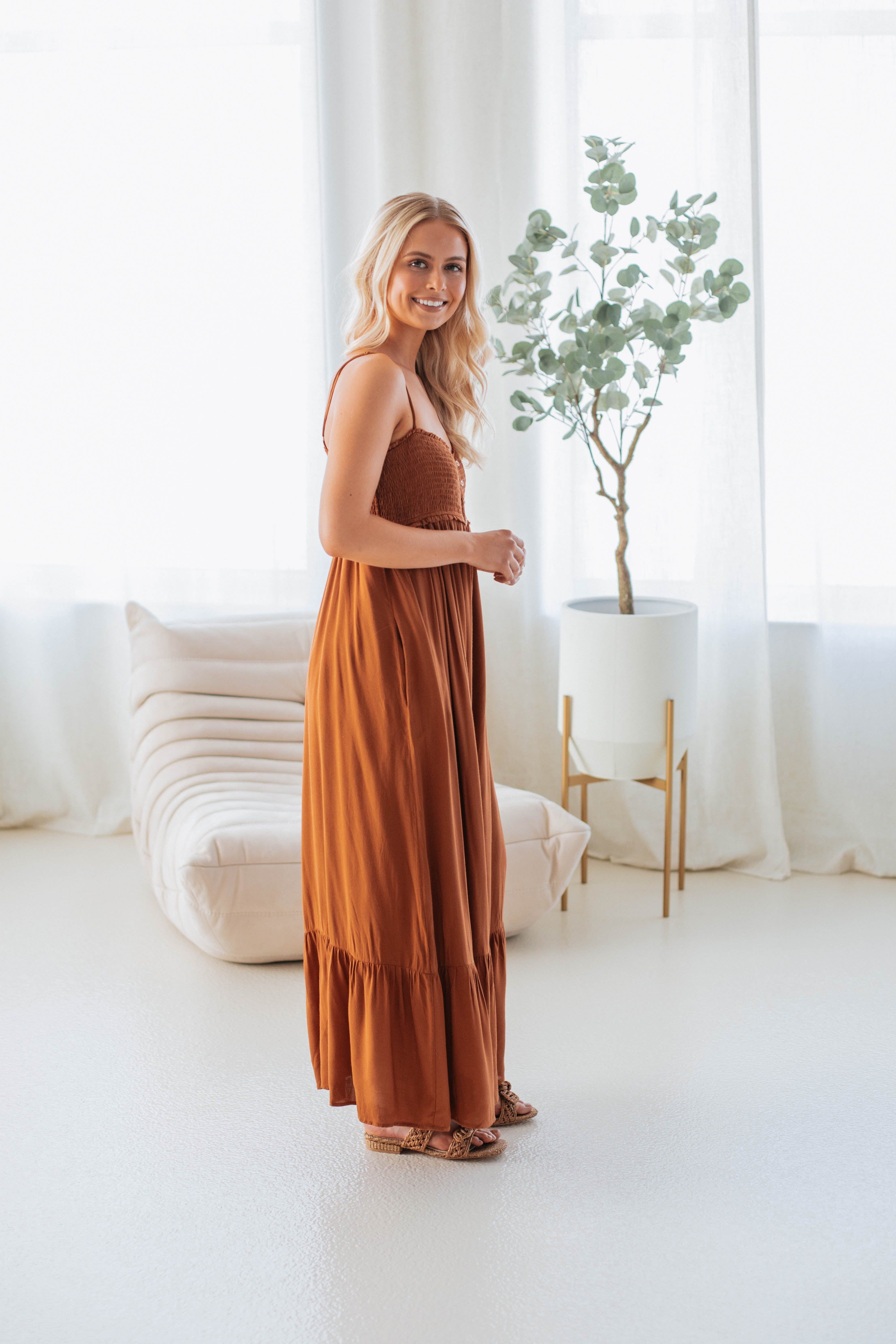 Anysa Maxi Dress sold by Wild Oak Boutique product image thumbnail 5