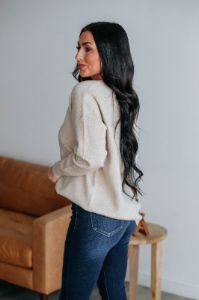 Kelsey Sweater - Beige sold by Wild Oak Boutique