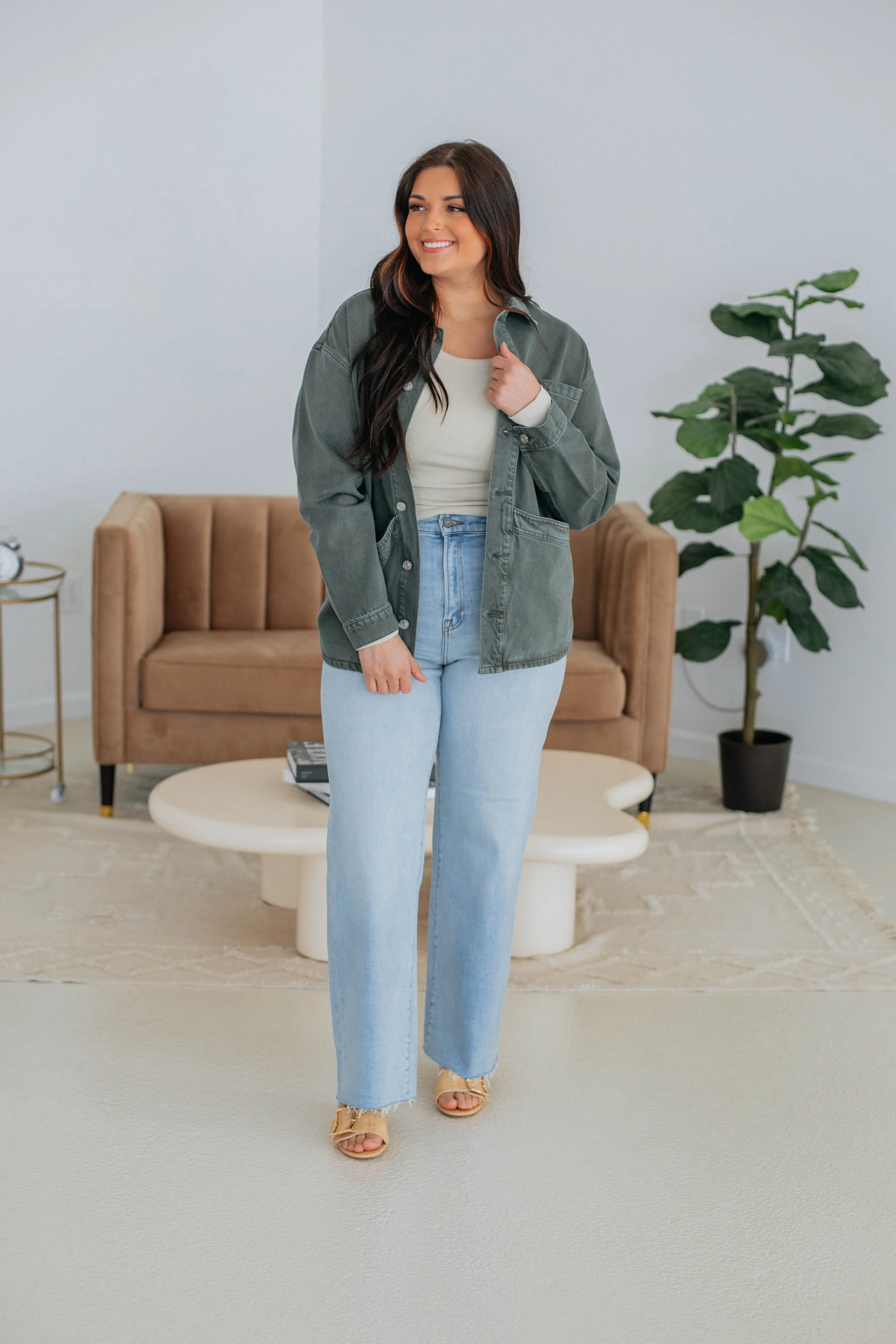 Noel KanCan Denim Jacket sold by Wild Oak Boutique product image thumbnail 4