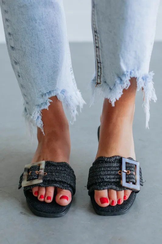 Brand New Attitude Sandals - Black sold by Wild Oak Boutique