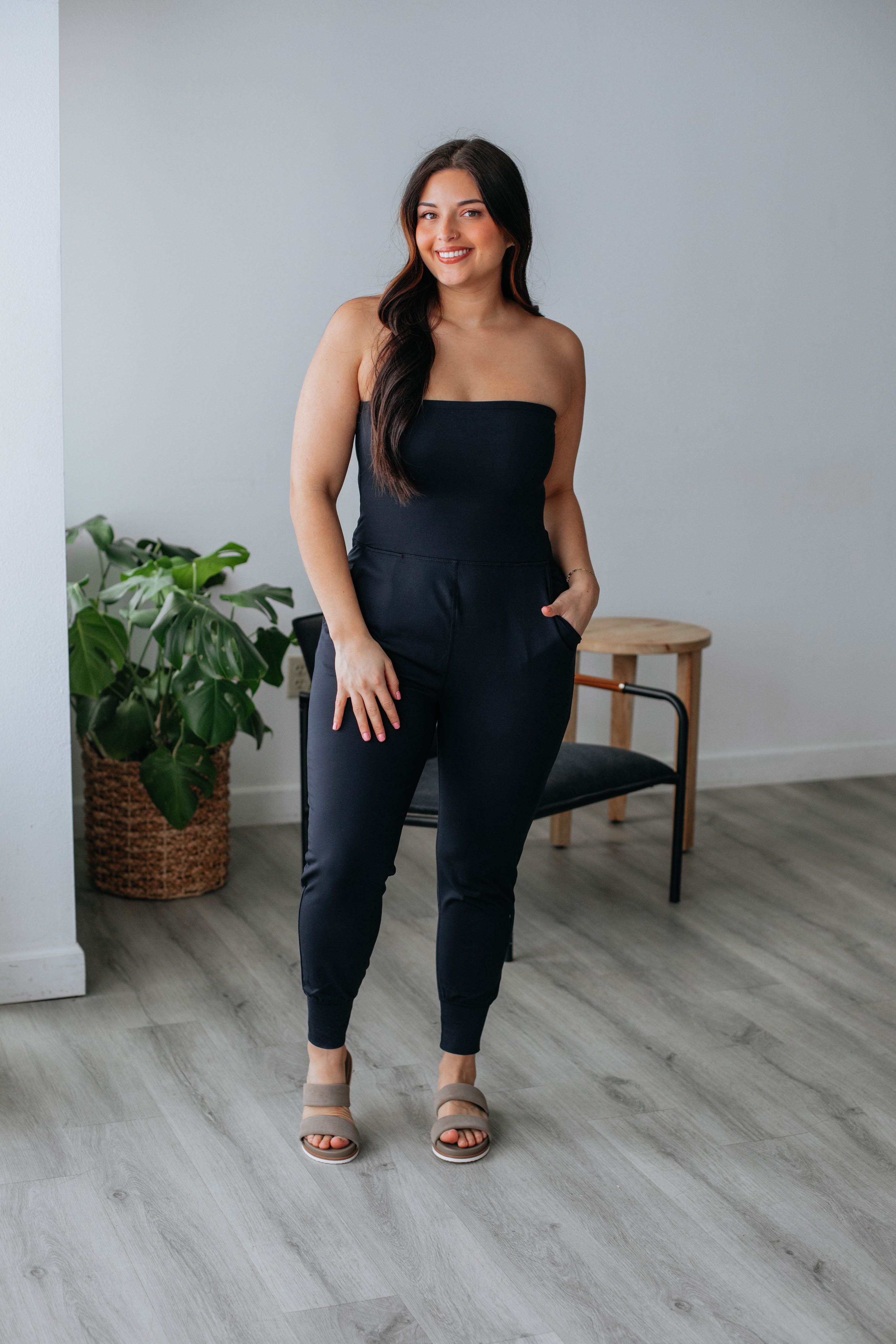 Blake Active Jumpsuit sold by Wild Oak Boutique product image thumbnail 4