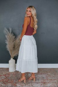 Cecelia Maxi Skirt sold by Wild Oak Boutique